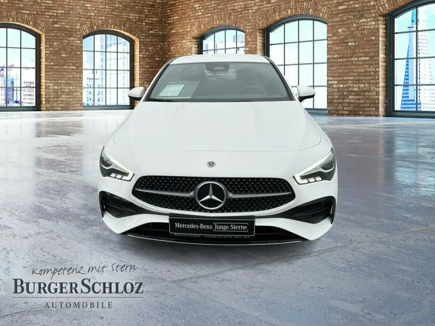 Mercedes-Benz CLA 220 d SB AMG  Leder S-Sitz KAM PDC SpurH LM Weiß - 2