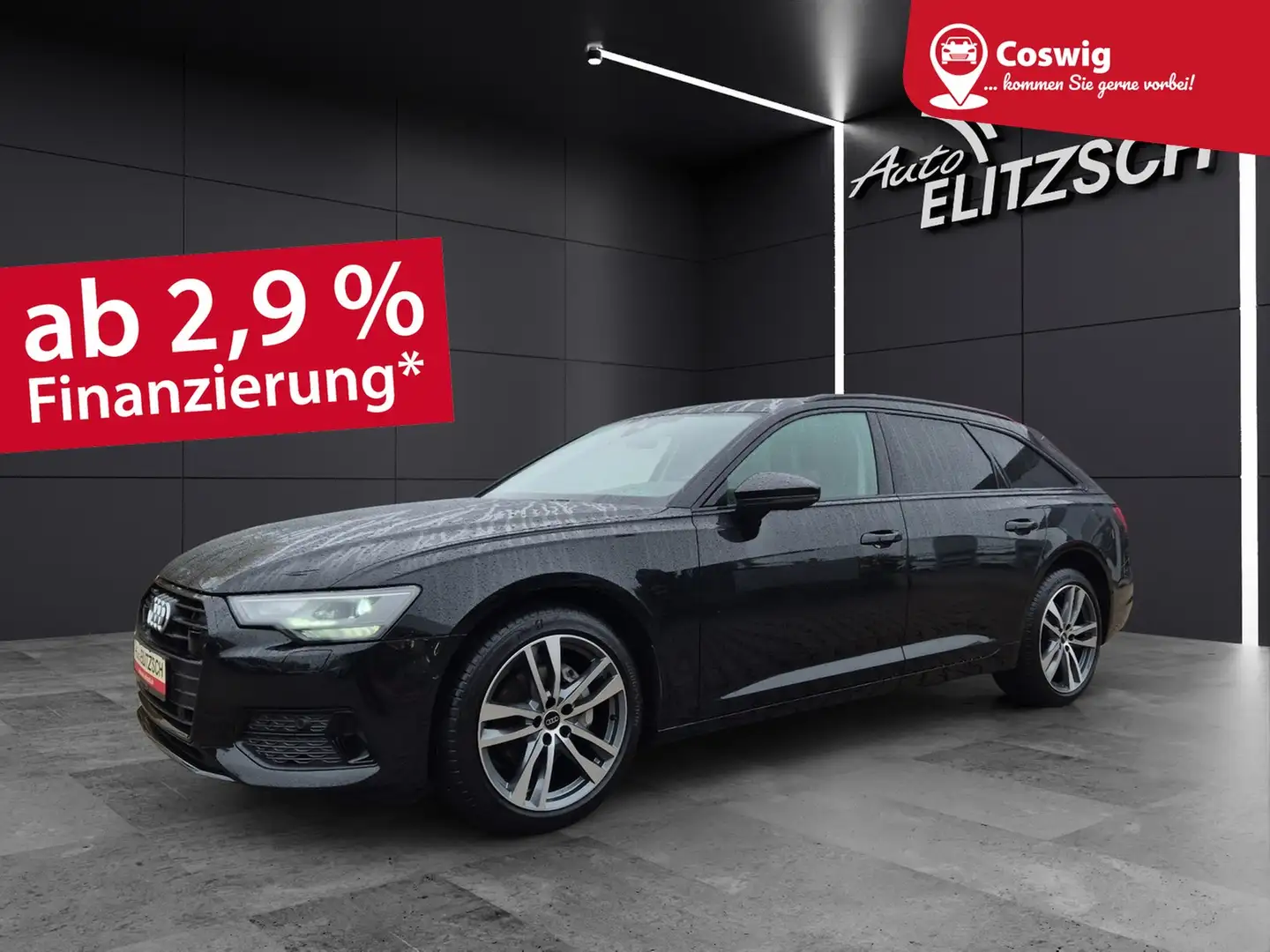 Audi A6 Avant 40 TDI Sport quattro S-tronic LED Navi AV... Schwarz - 1