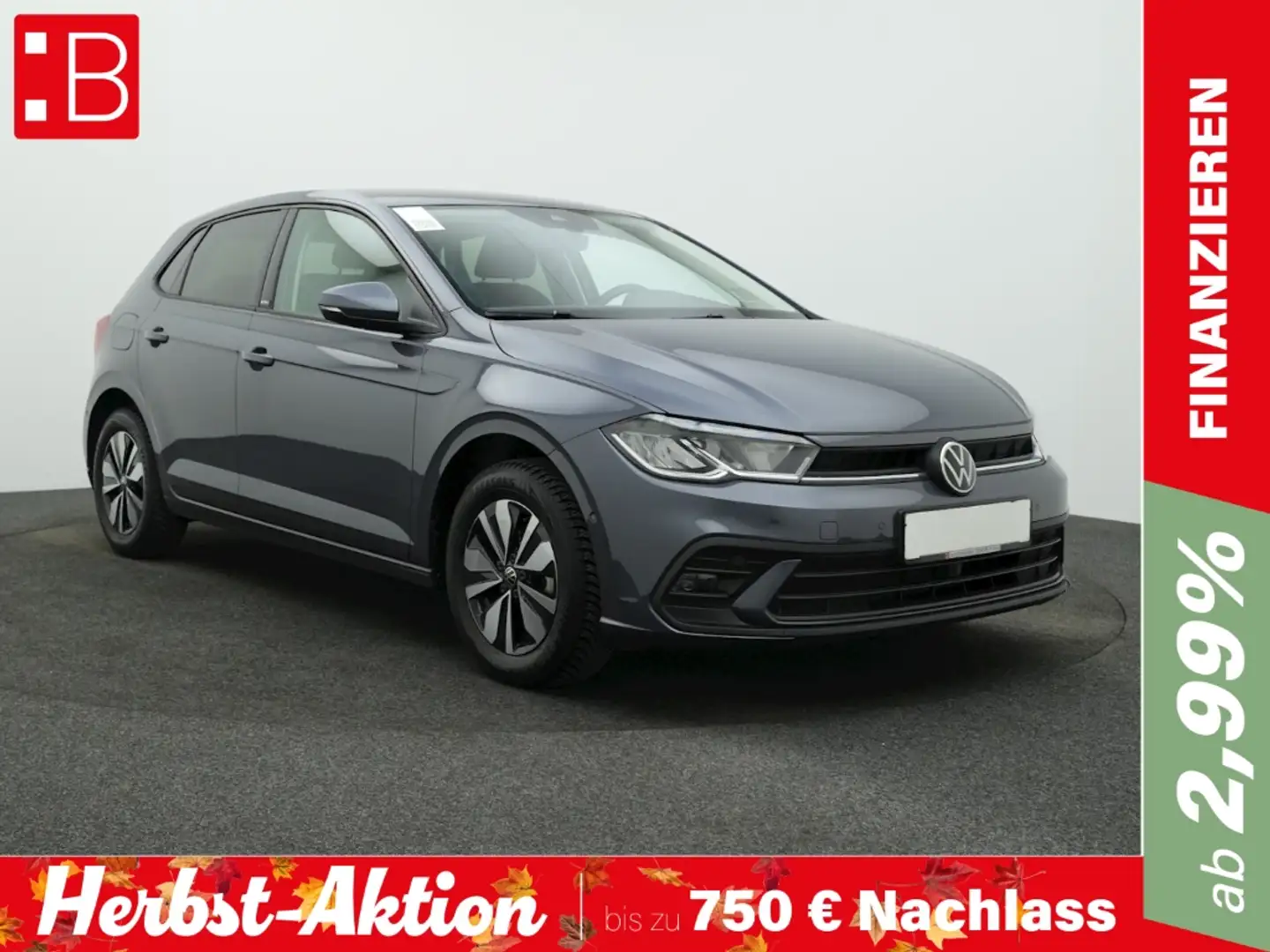 Volkswagen Polo 1.0 TSI Move LED NAVI KAMERA PARKLENK ACC SHZ Grau - 1