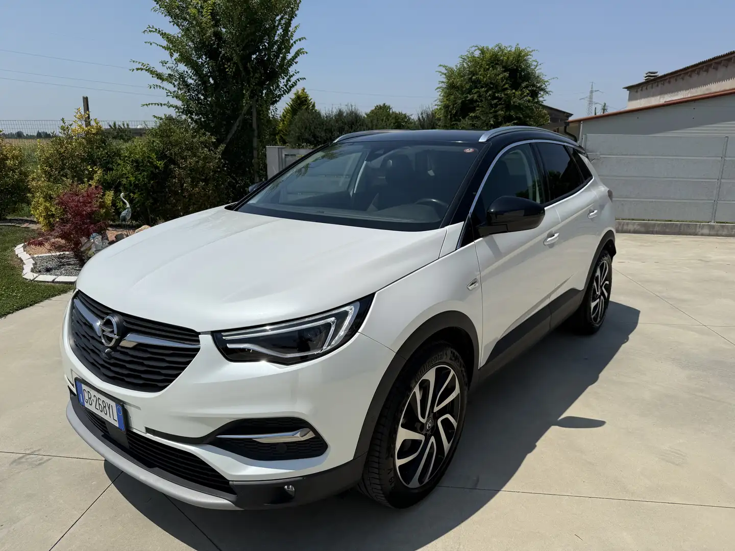 Opel Grandland X 1.5 Diesel Anniversary s&s 130cv at8 Blanc - 1