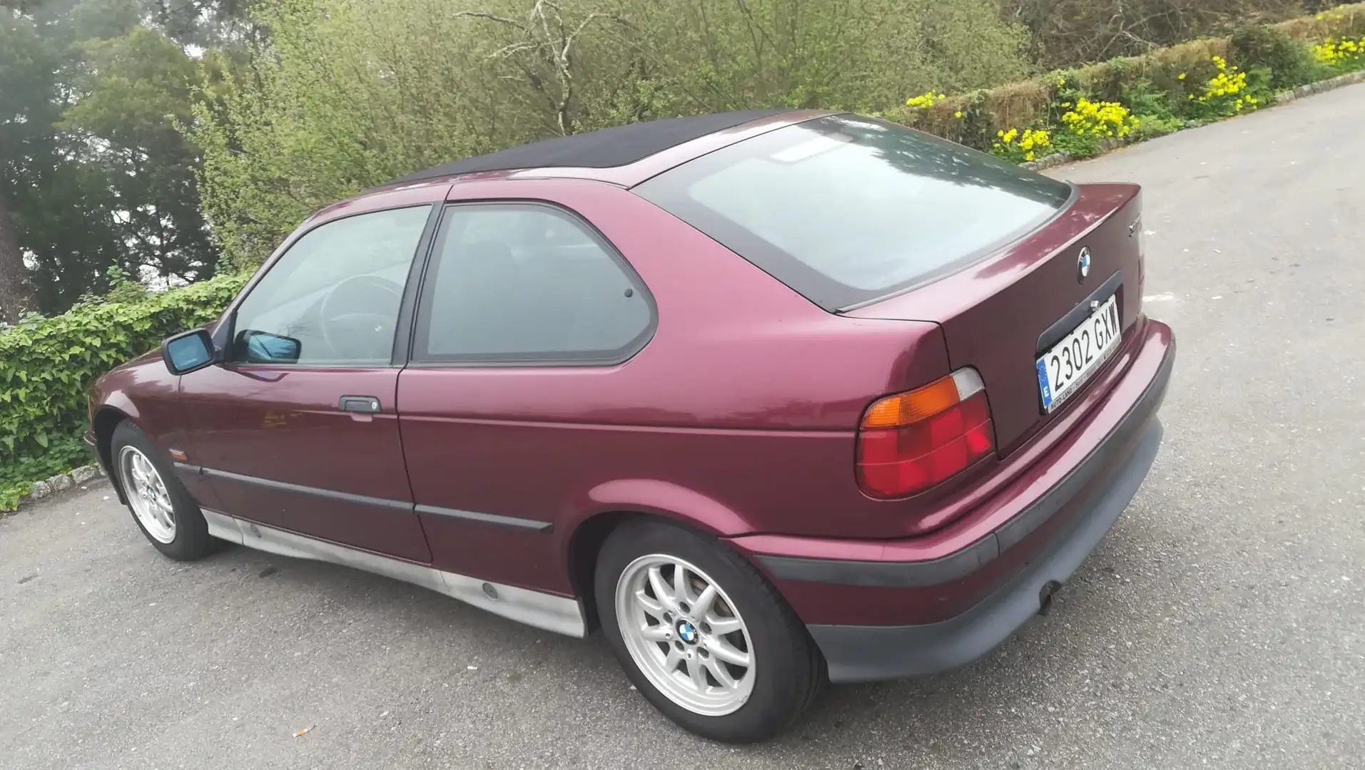 BMW 316 316i Compact Czerwony - 2