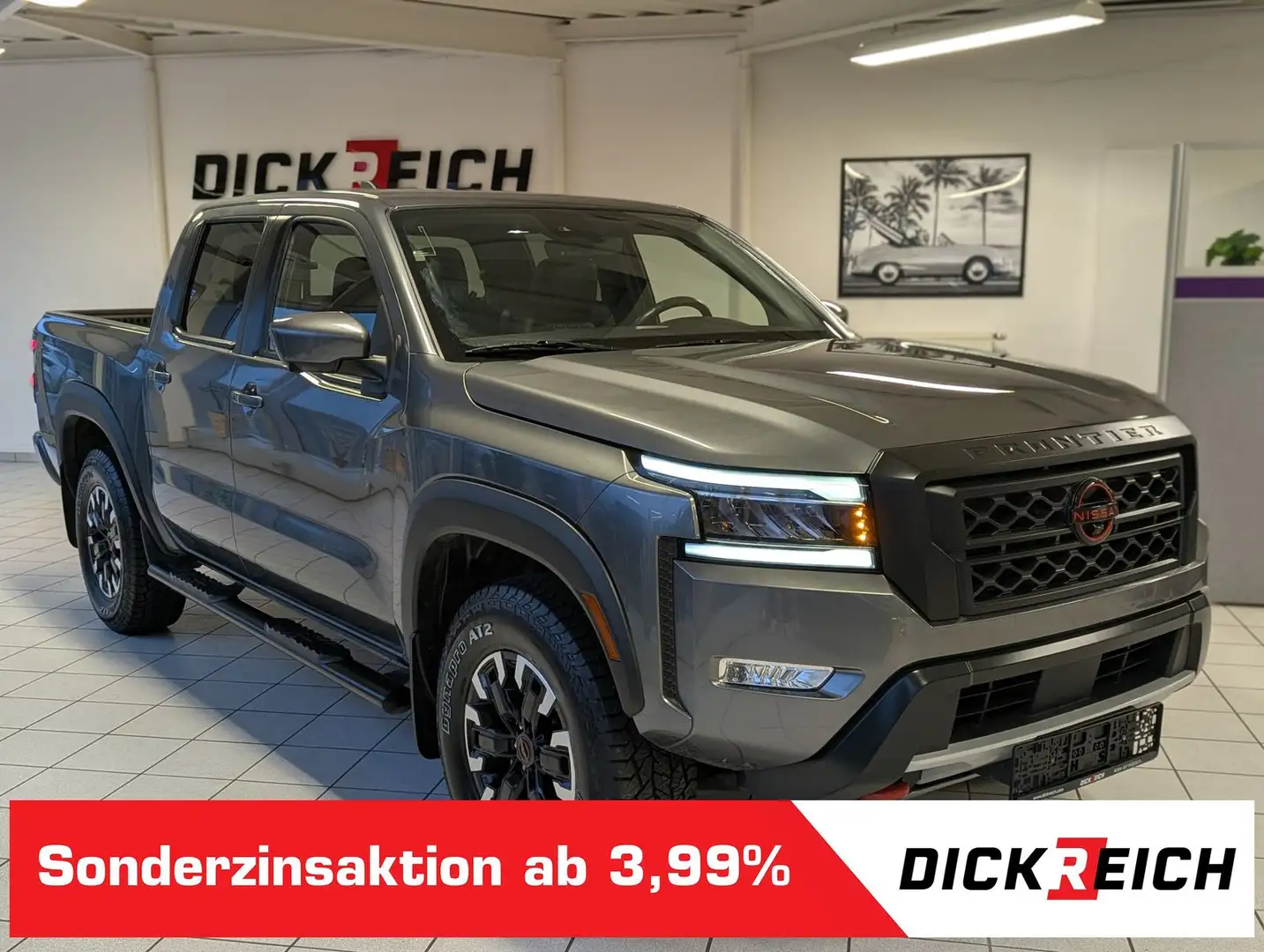 Nissan Frontier 3.8 V6 Pro4X CrewCab Leder LED 360 AHK Gri - 1
