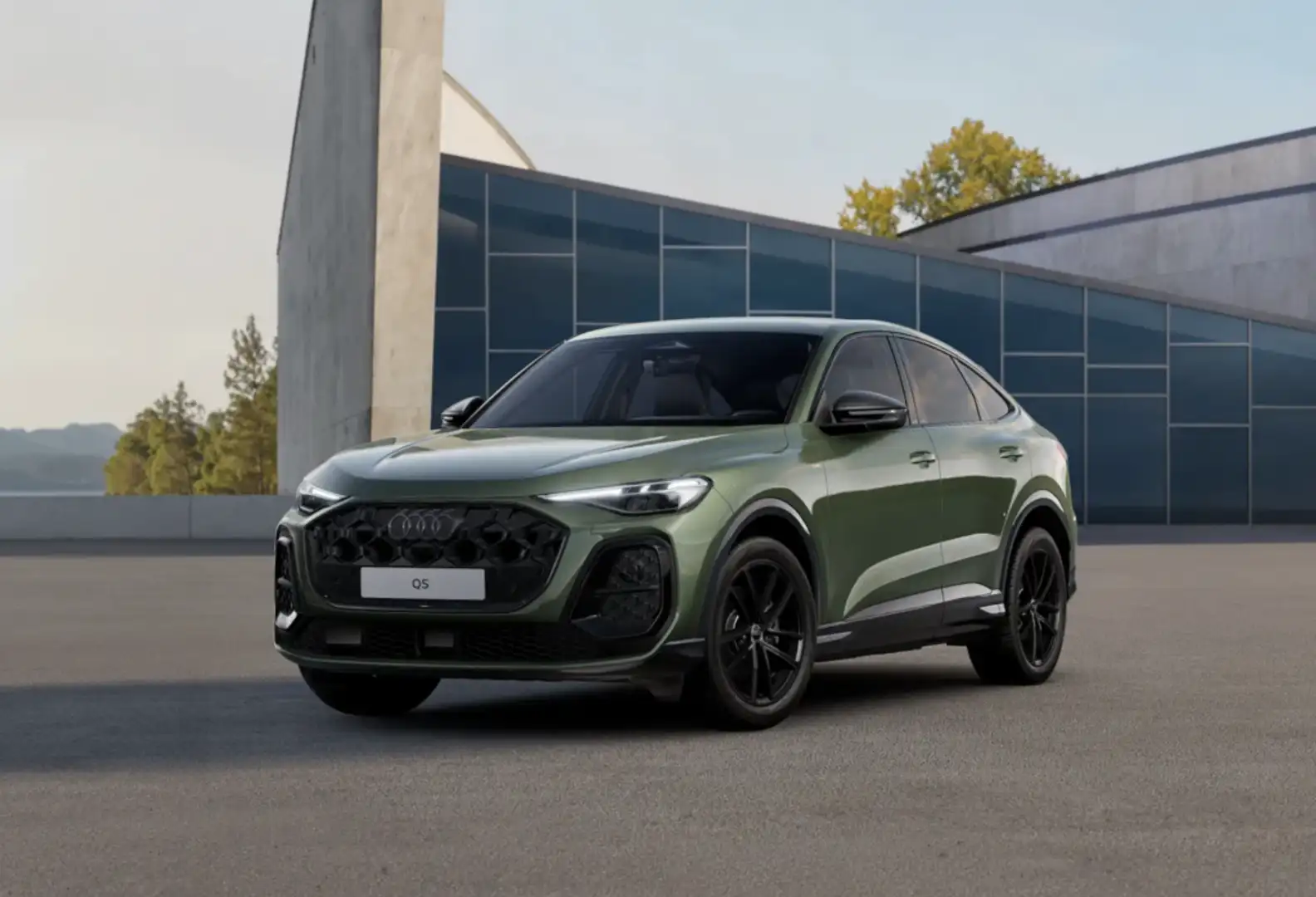 Audi Q5 Sportback TFSI Black line S tronic 150kW Verde - 1