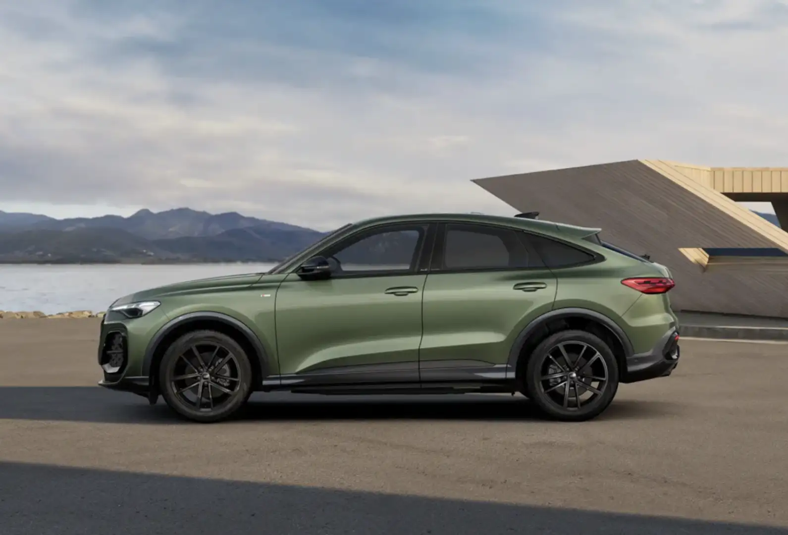Audi Q5 Sportback TFSI Black line S tronic 150kW Verde - 2