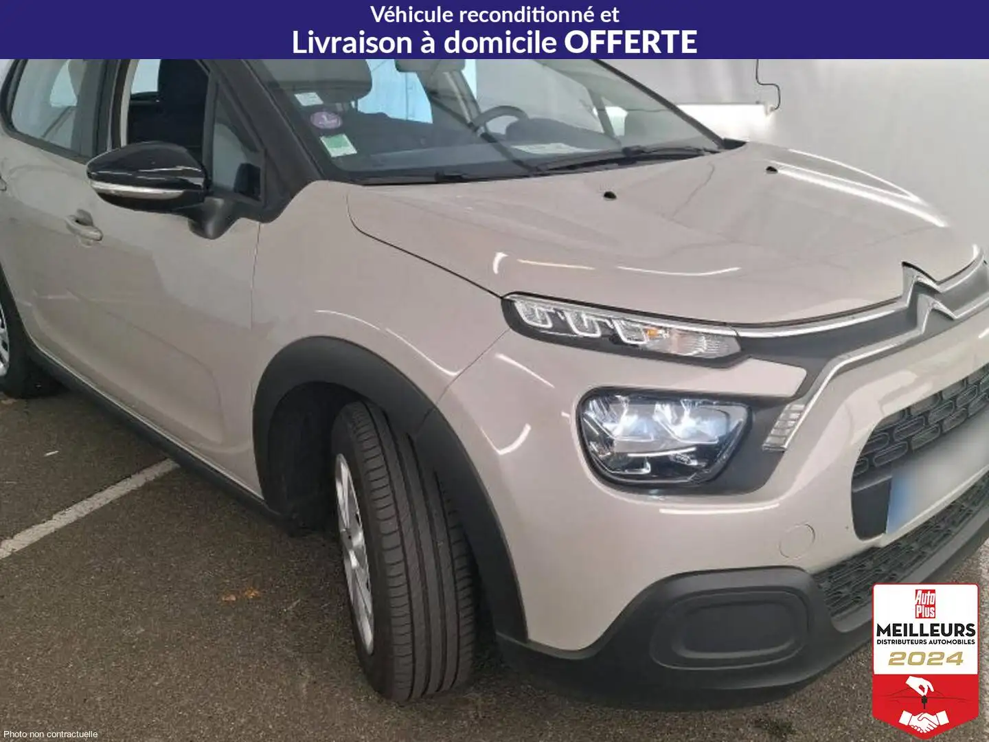 Citroen C3 PureTech 83 BVM5 Feel Blanc - 2