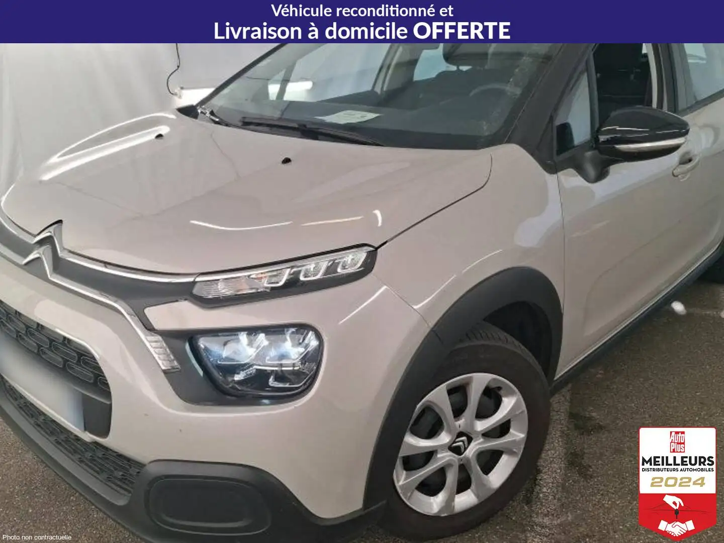 Citroen C3 PureTech 83 BVM5 Feel Blanc - 1