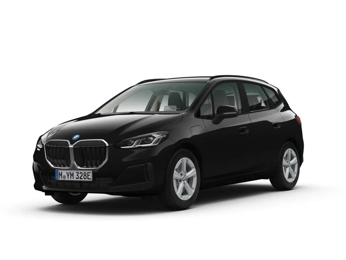 BMW 230 e xDrive Active Tourer LC PROF HuD AHK ACC 360°KAM Negro - 1
