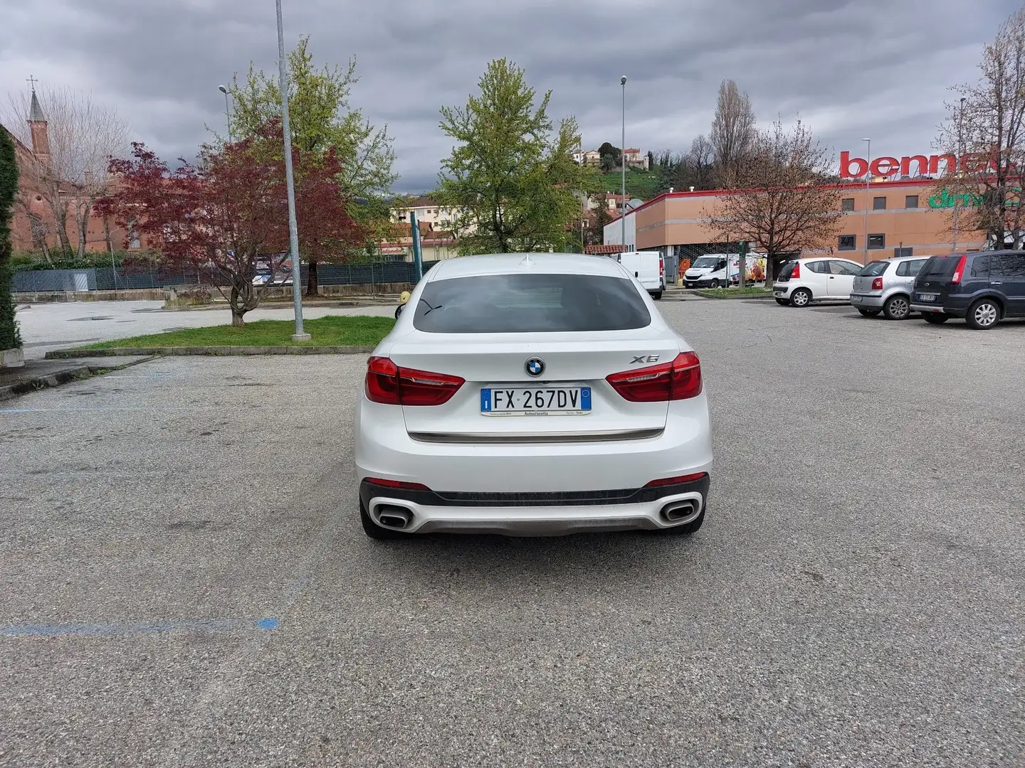 BMW X6 M 40 d. x drive. avangarde Fehér - 2