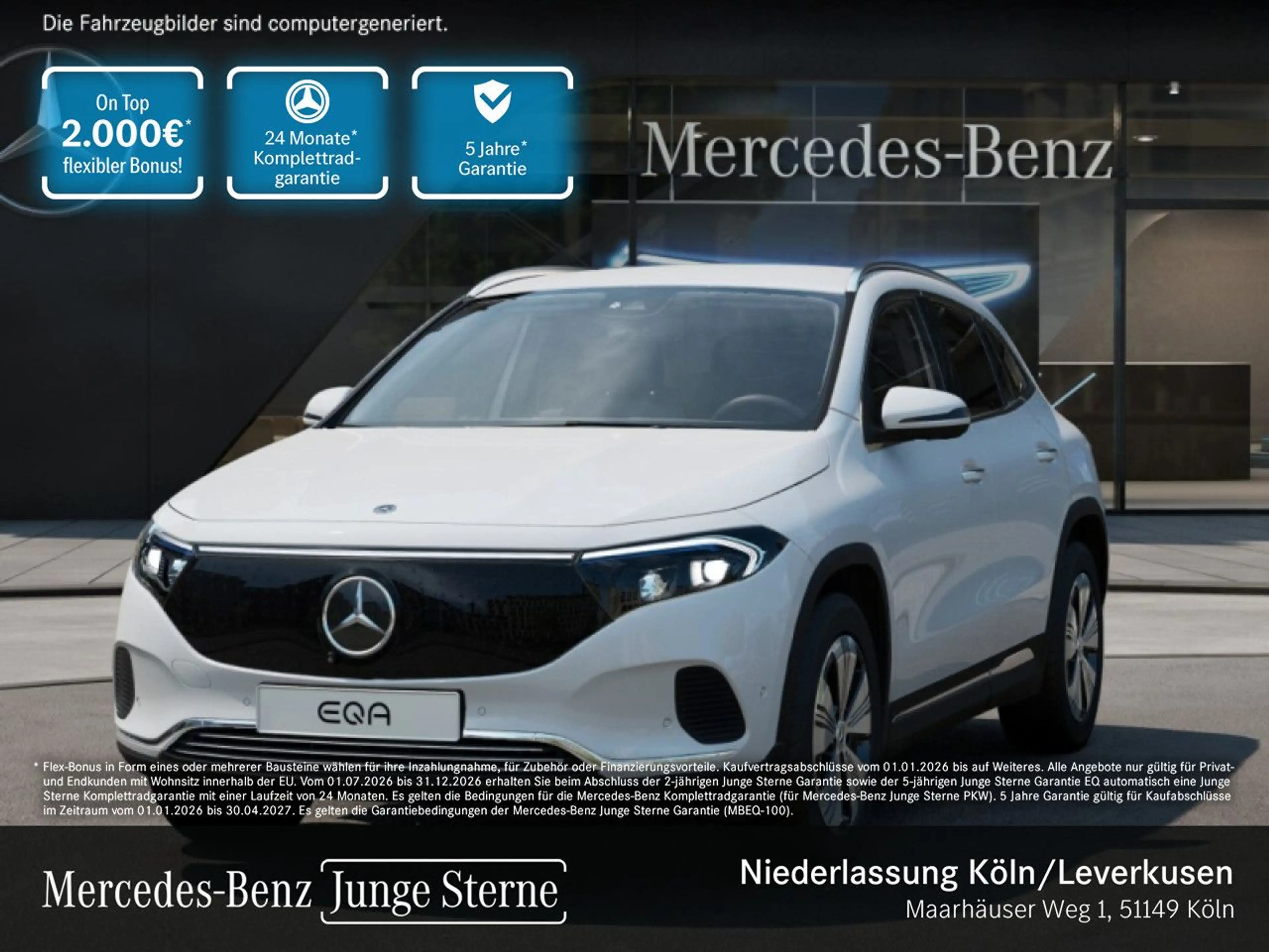 Mercedes-Benz EQA 250 PROG+PLUS-PAKET+360+MEMORY+KEYLESS+SPUR