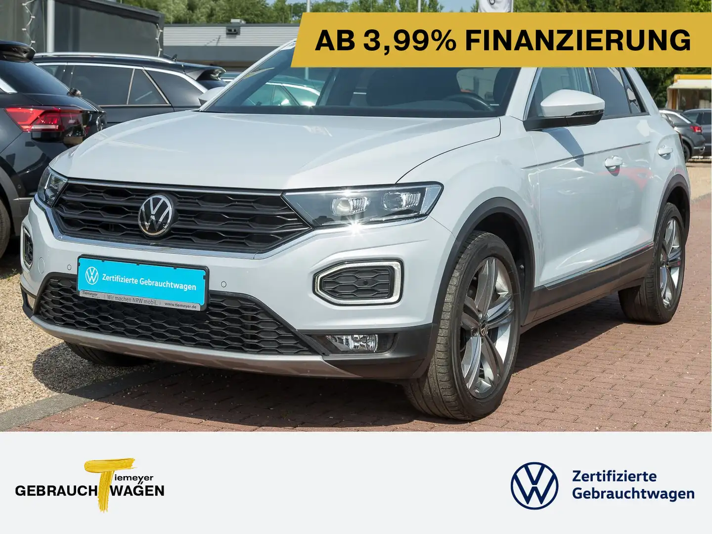 Volkswagen T-Roc 1.5 TSI SPORT LED NAVI VIRTUAL LM18 AHK Weiß - 1