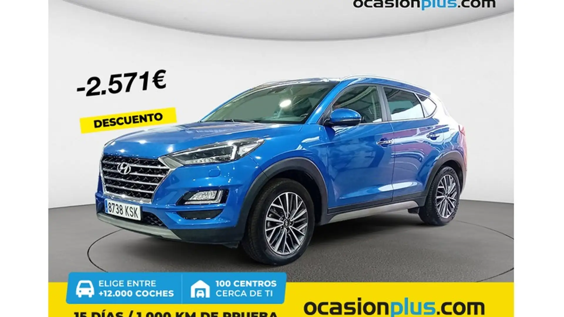 Hyundai TUCSON 1.6CRDI Tecno 4x2 DT 136 Azul - 1