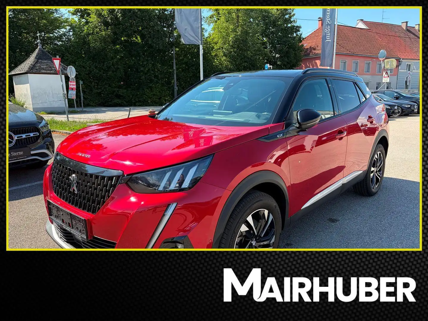 Peugeot 2008 BlueHDi 130 S&S GT EAT8 Rot - 1
