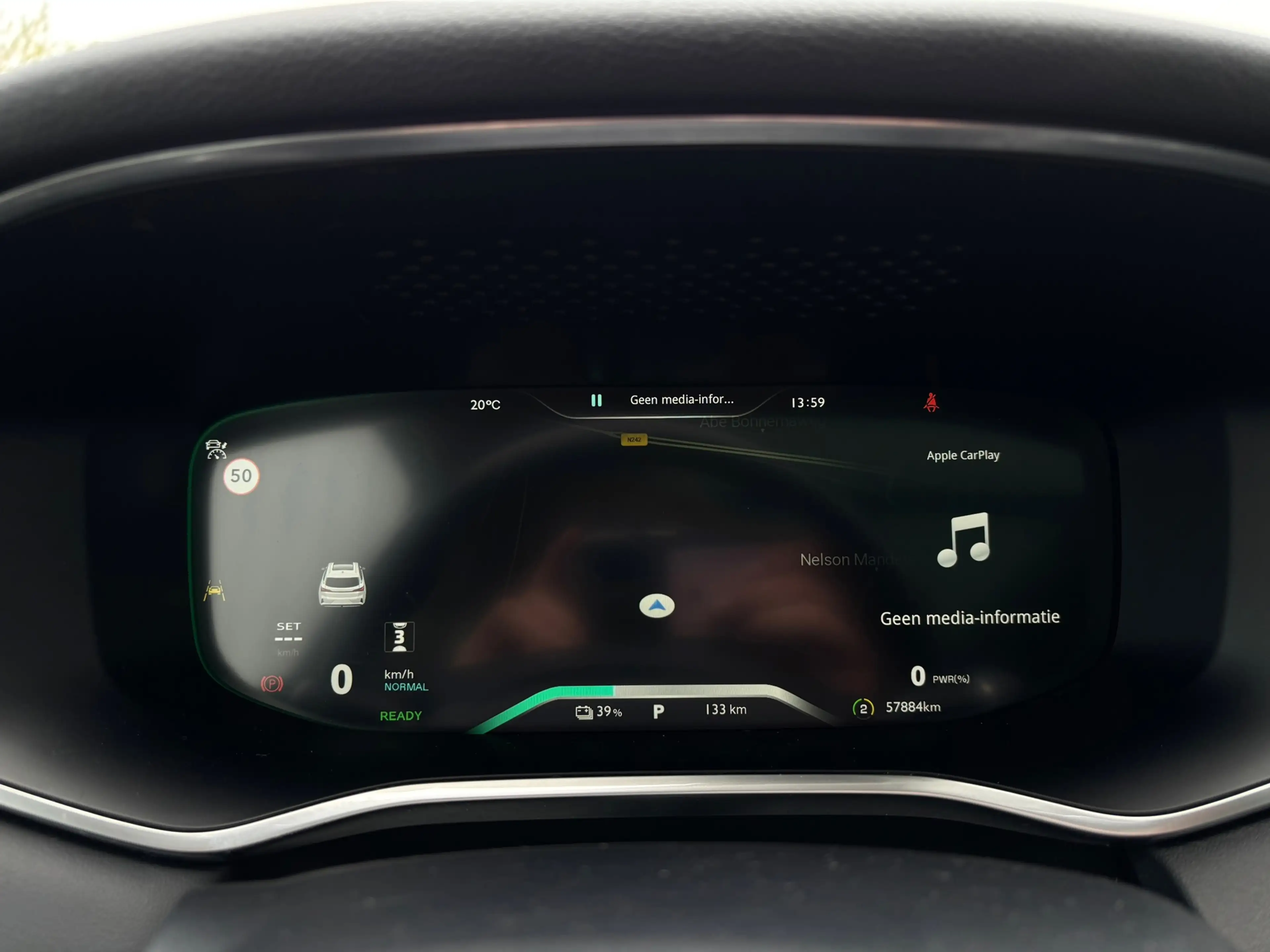 MG Marvel R Luxury 70 kWh - Pearl White/Zwart Leder - Carplay/ — photo 14