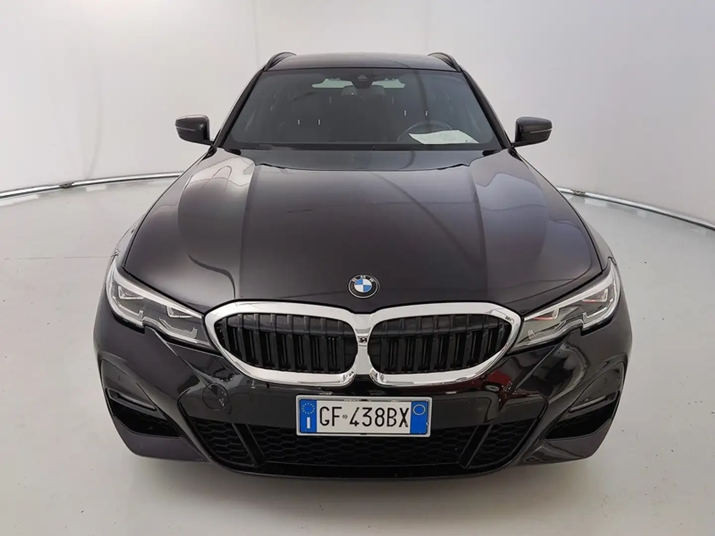 BMW 320 d mhev 48V Msport auto Zwart - 2