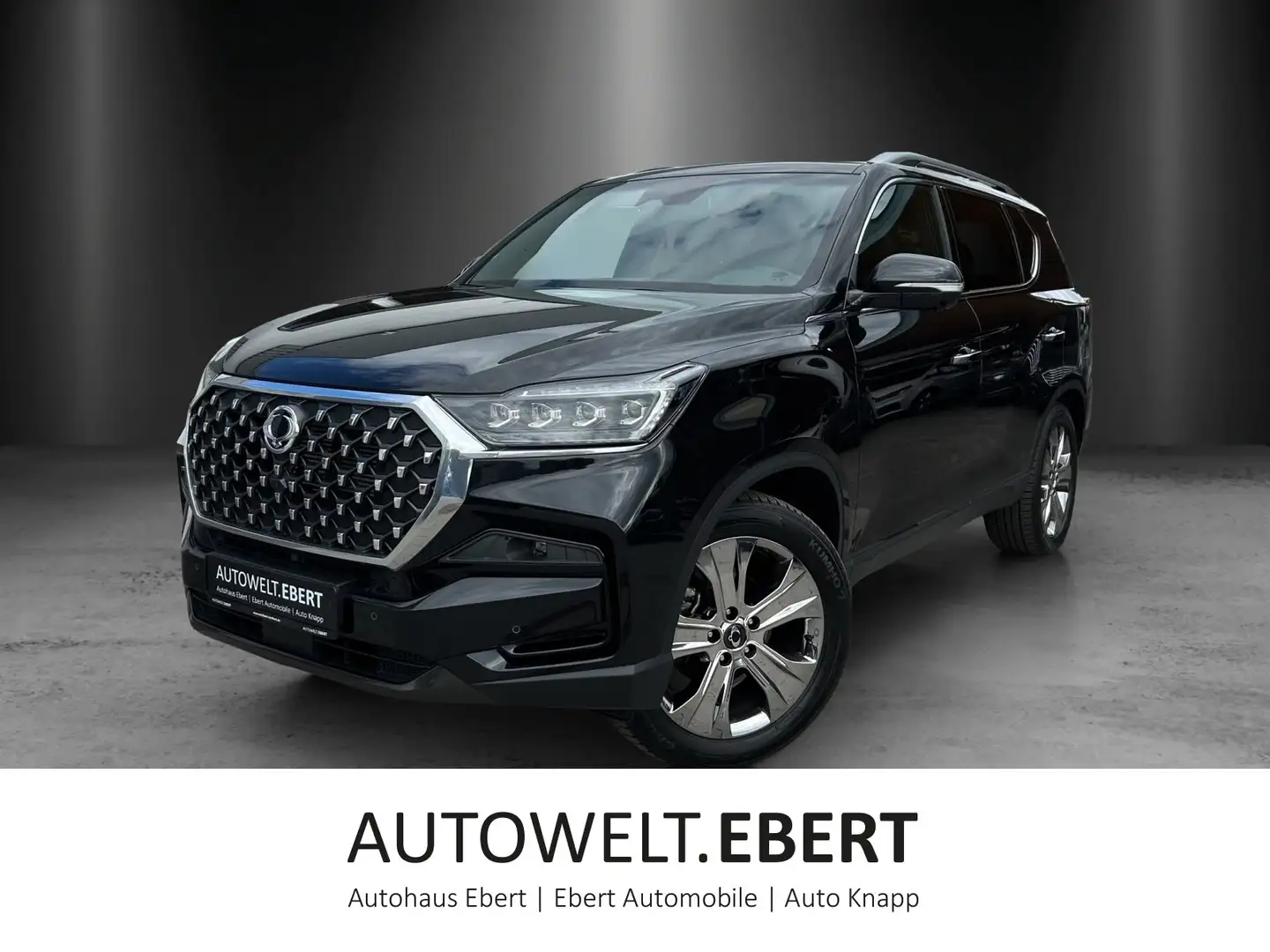 SsangYong Rexton Sapphire 2.2 D 8AT 4WD Elegance/360°/ACC/ Zwart - 1