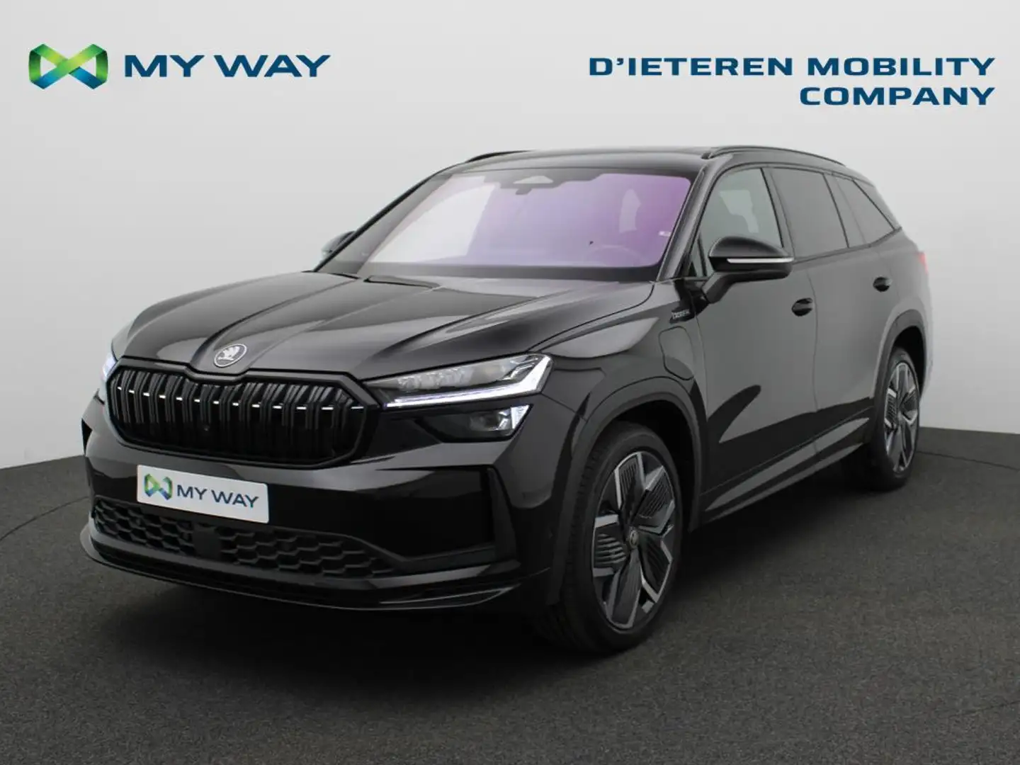 Skoda Kodiaq SPORTLINE 1.5 TSI PHEV DSG / Open Dak / ACC / Camera / Apple Carplay Zwart - 1