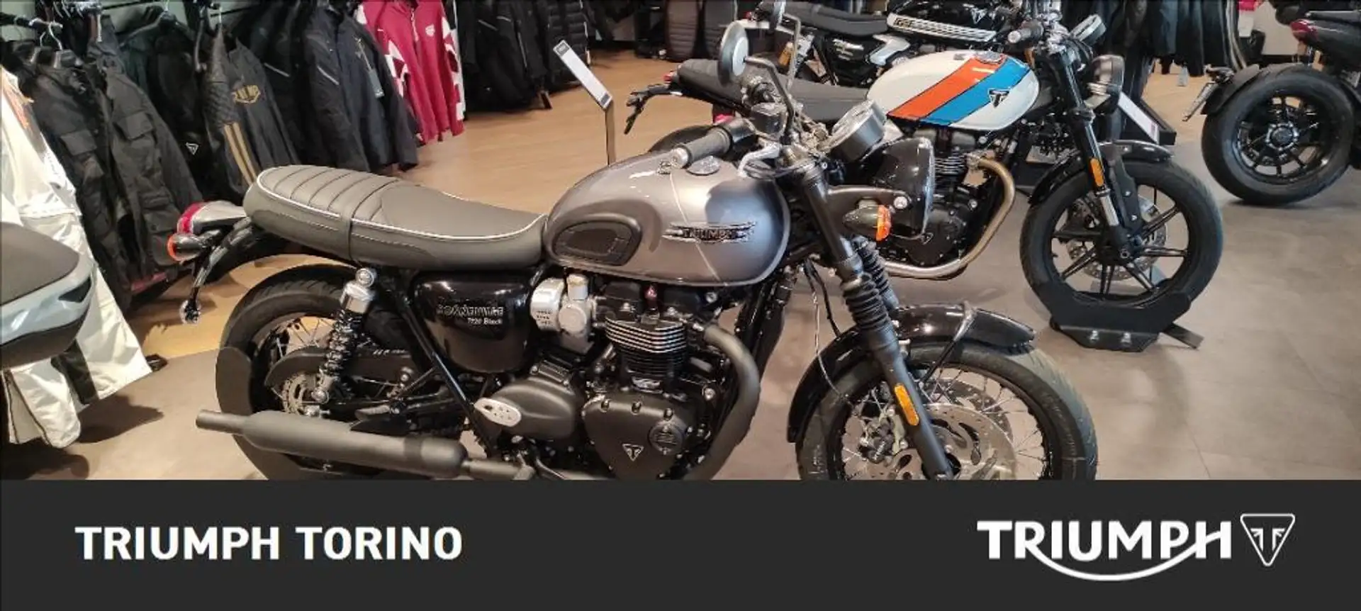 Triumph Bonneville T120 Black Graphite Abs E5+ Grau - 1
