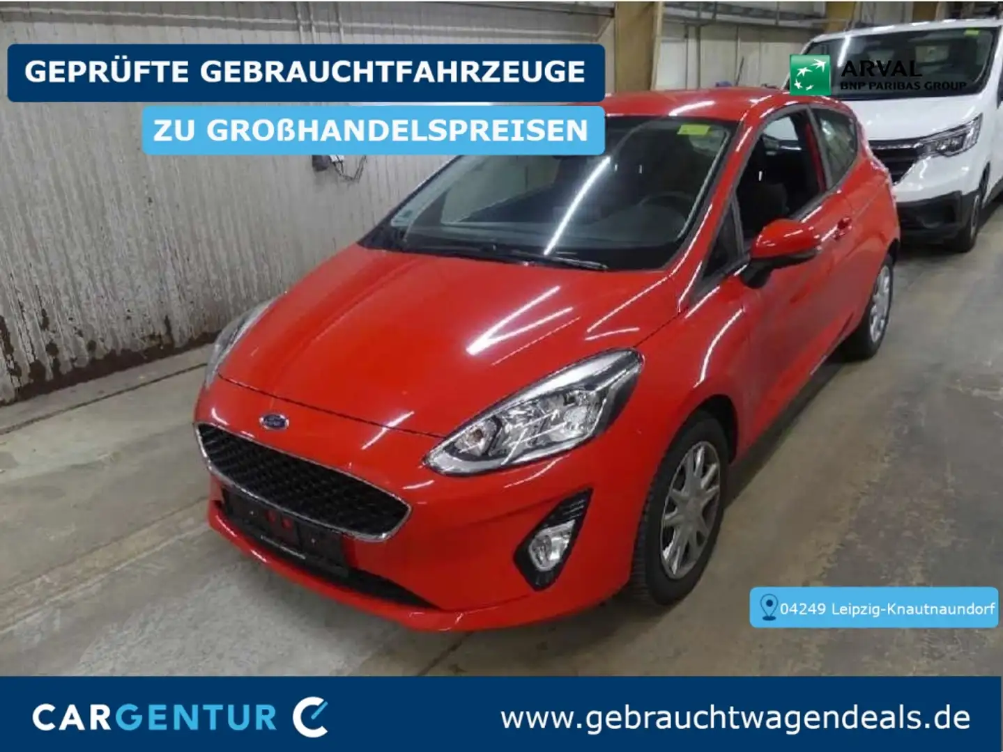 Ford Fiesta 1.1 Cool&Connect Lane Navi PDC Rouge - 1