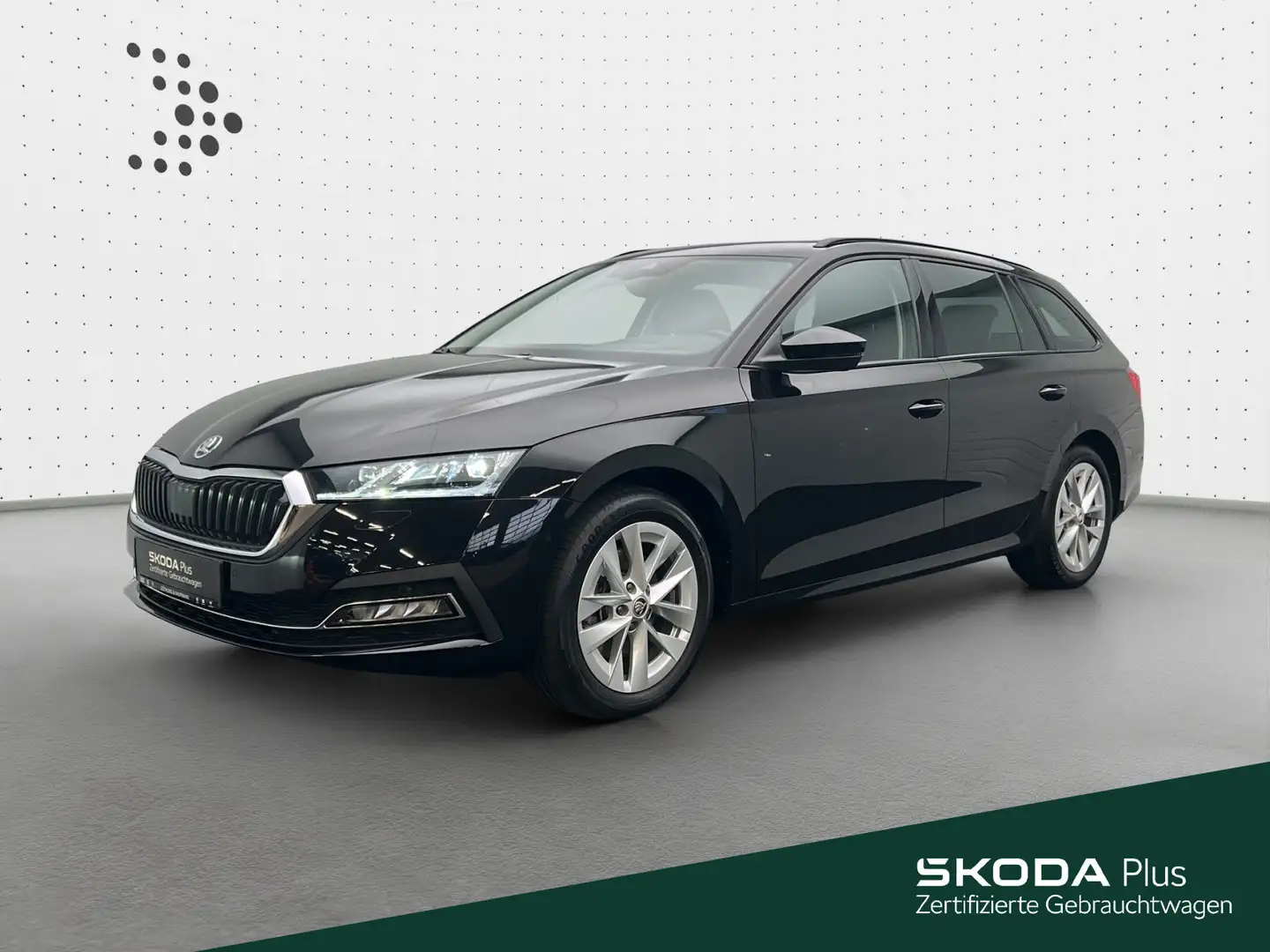 Skoda Octavia Combi Style 2.0 TDI DSG*NAVI*PANO*AHK*KA Zwart - 1