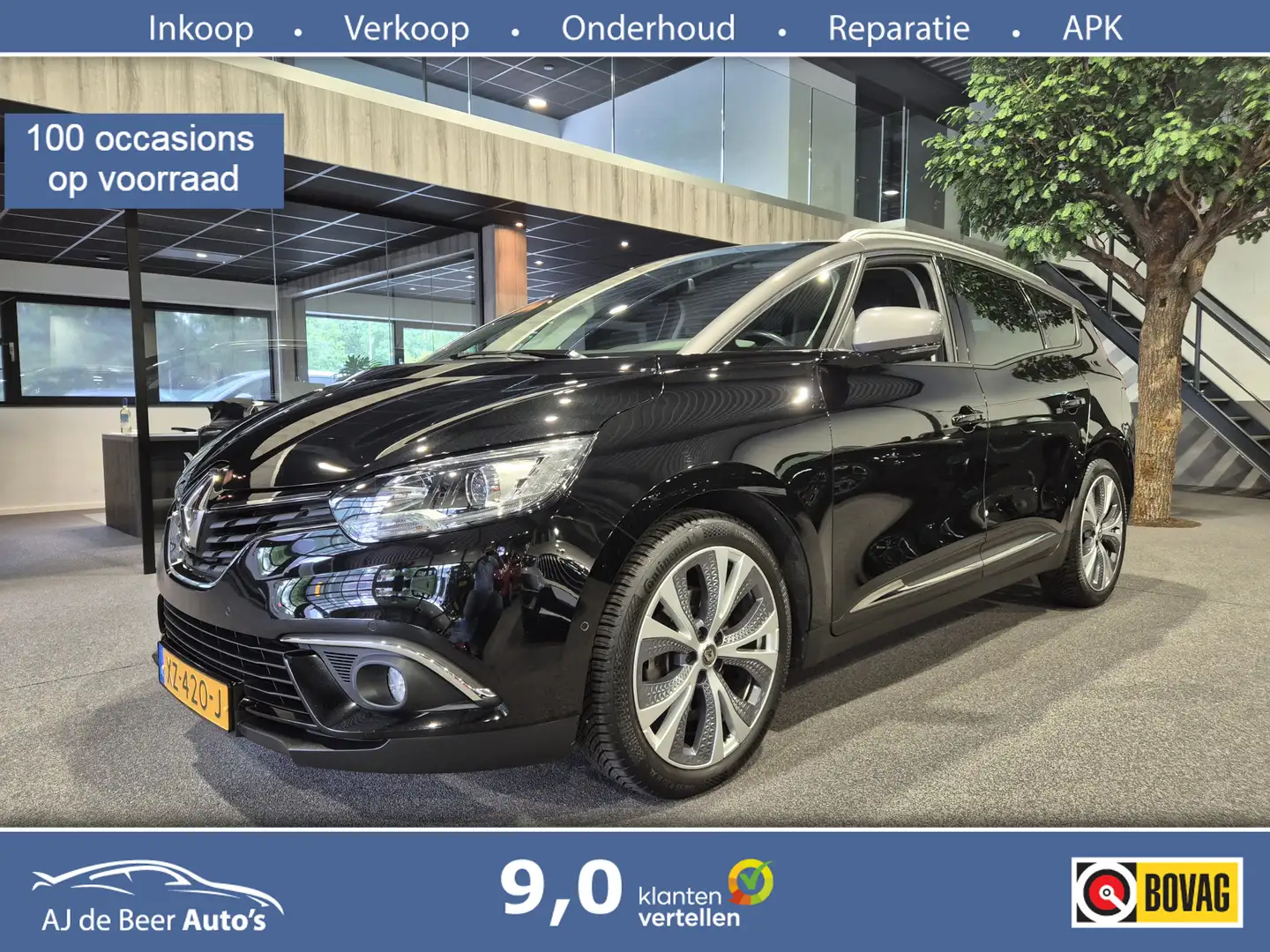 Renault Grand Scenic 1.3 140pk TCe Intens 7p. Half leder | Sensoren | L Noir - 1