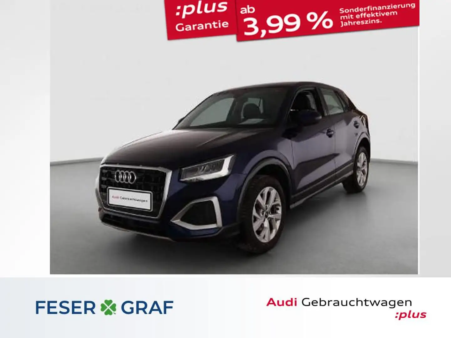Audi Q2 35 TFSI advanced Stronic,LED,Navi+,Leder,Kamera Blau - 1