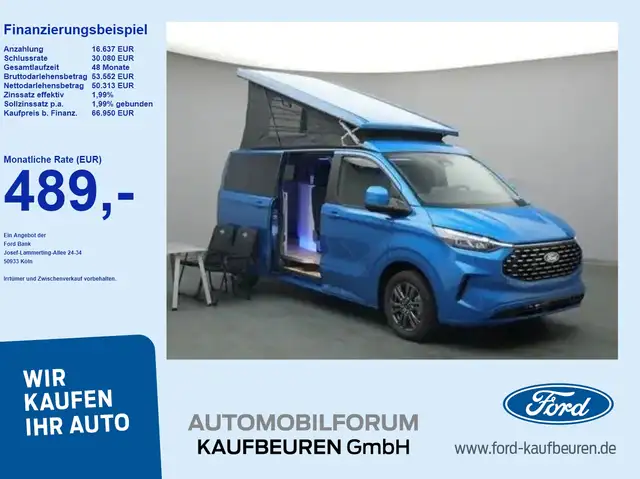 Ford Nugget Titanium 320 L2 Aufstelldach NAVI*ACC*SHZ