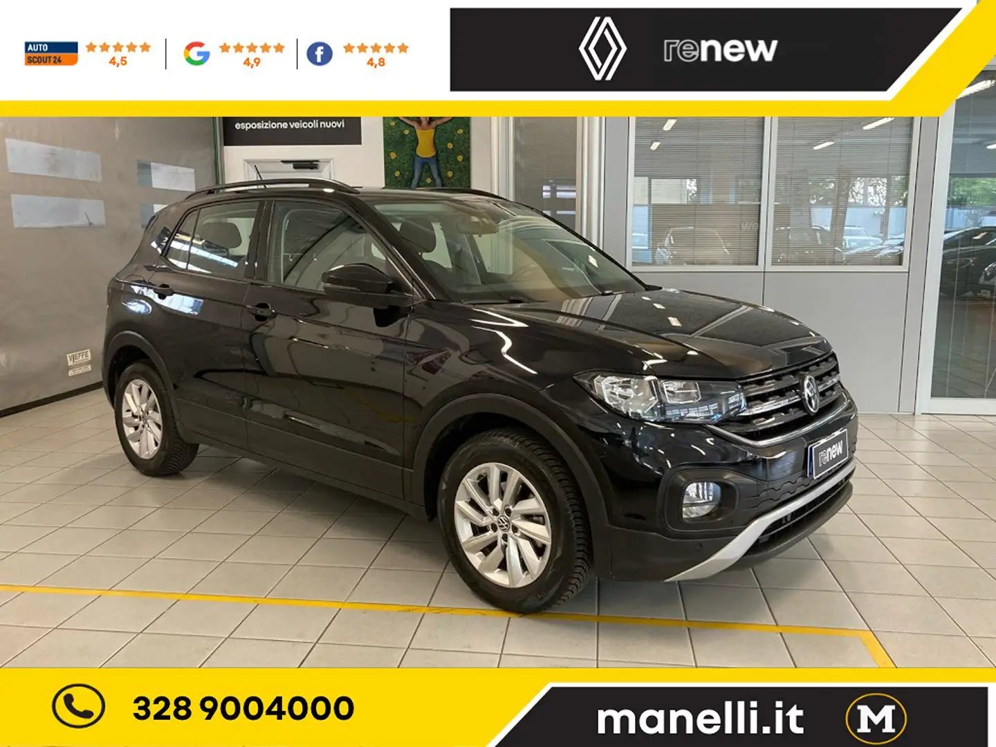 Volkswagen T-Cross Style DSG 1.0 TSI 110cv rif.GH321AJ Nero - 1