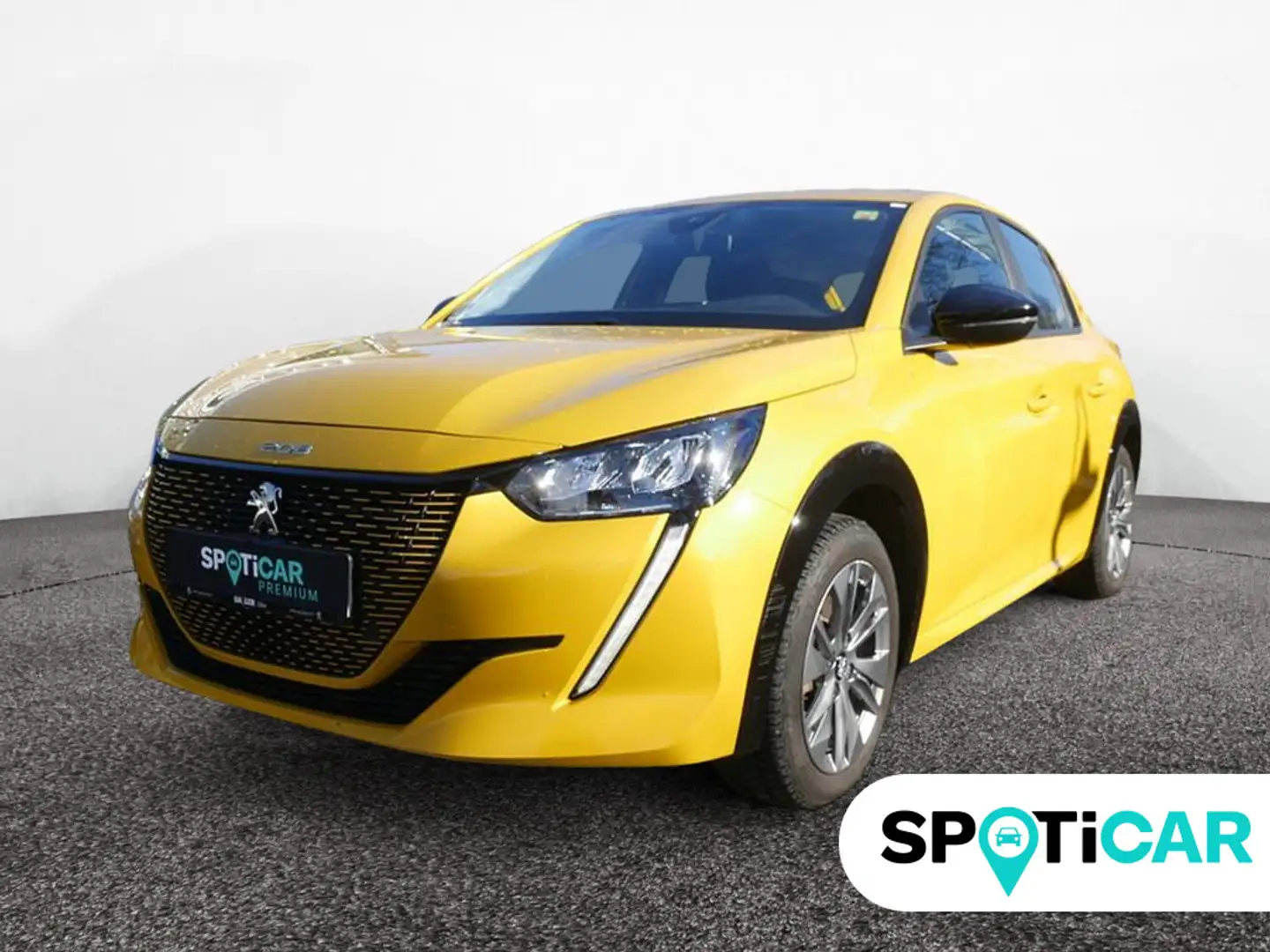 Peugeot e-208 Active Pack 136 KLIMA PDC SHZ NAVI LED Gelb - 1