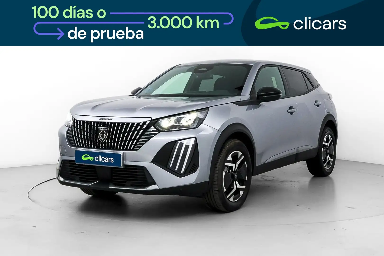 Peugeot 2008 Hybrid Allure Plus eDCS6 145 Plateado - 1