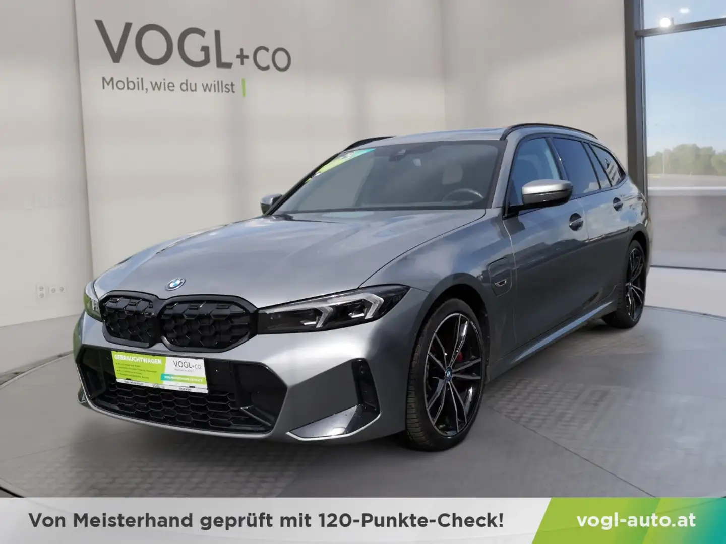 BMW 330 BMW 330e Touring xDrive M Sport Gris - 1