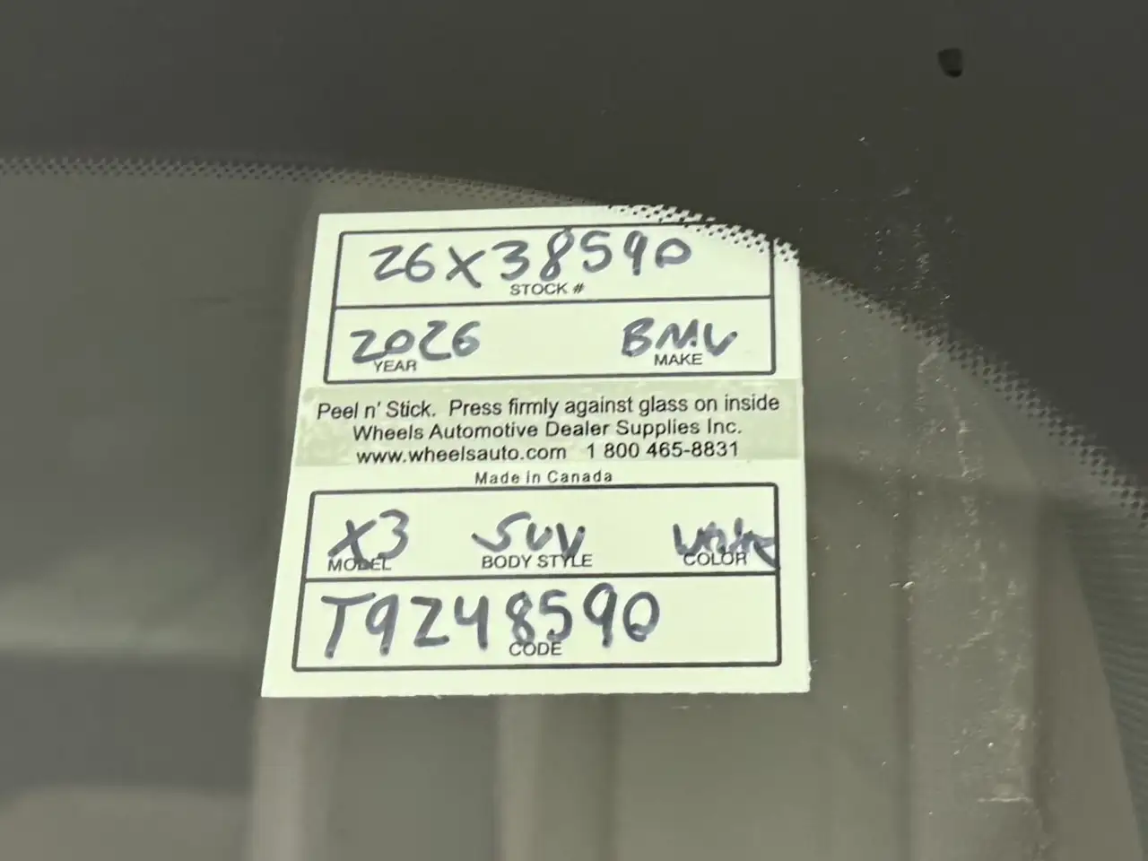 BMW X3 снимка BMW X3