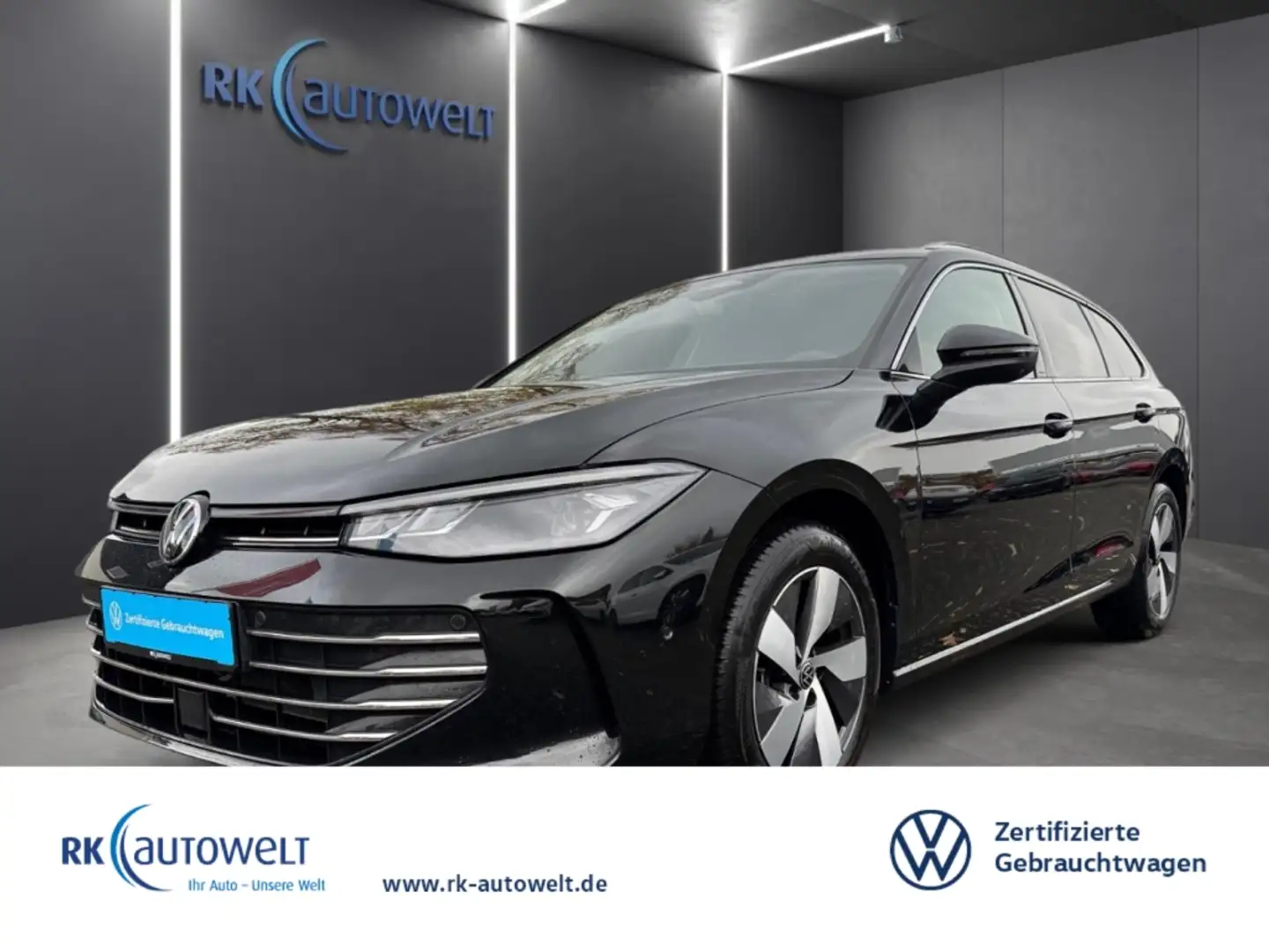 Volkswagen Passat Variant Business 1,5 l eTSI DSG LED Navi AHK Climatronic Schwarz - 1