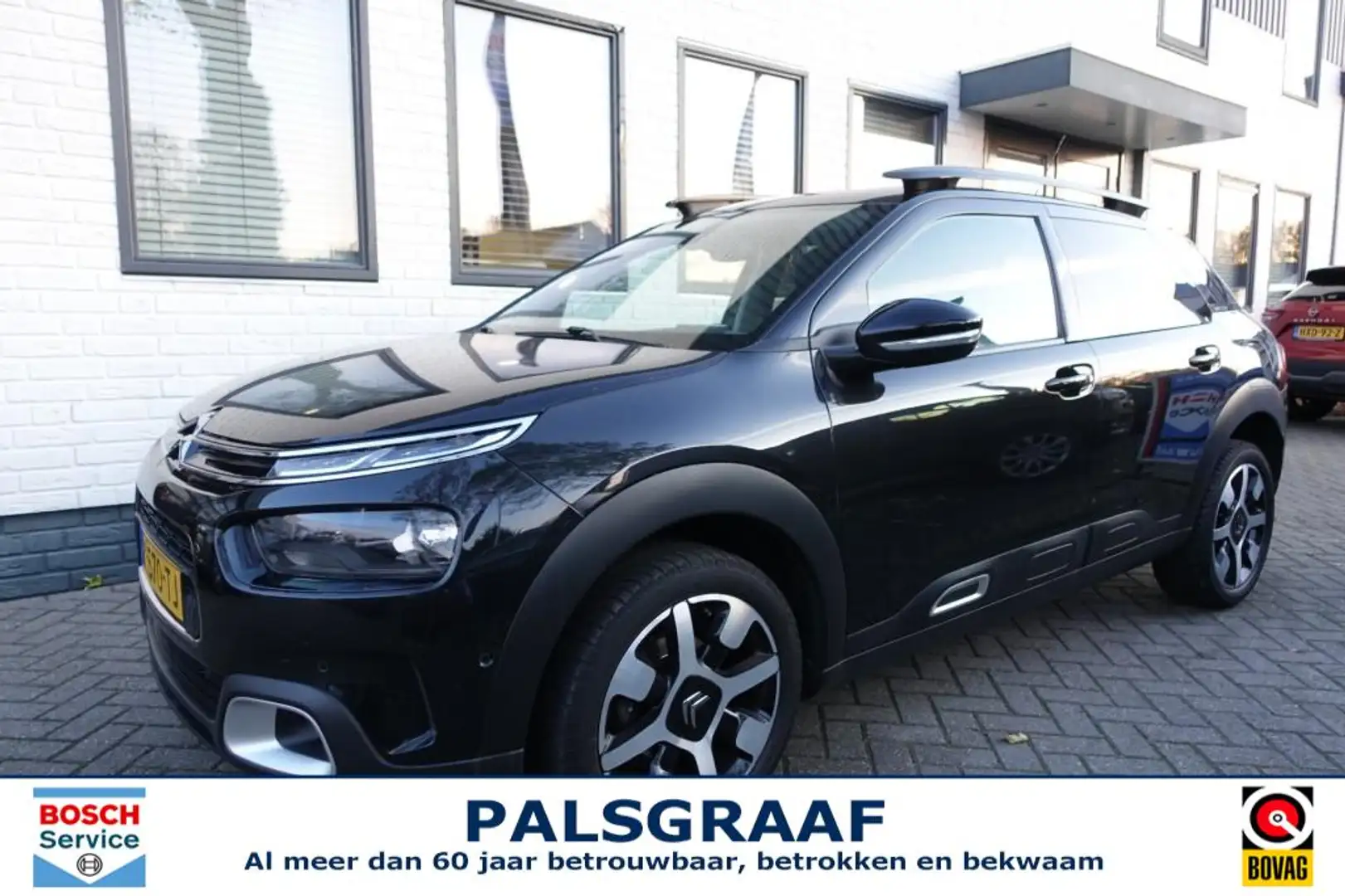 Citroen C4 Cactus 1.2 PURETECH SHINE Automaat Met Nw Riem en 4* Nw b Zwart - 1