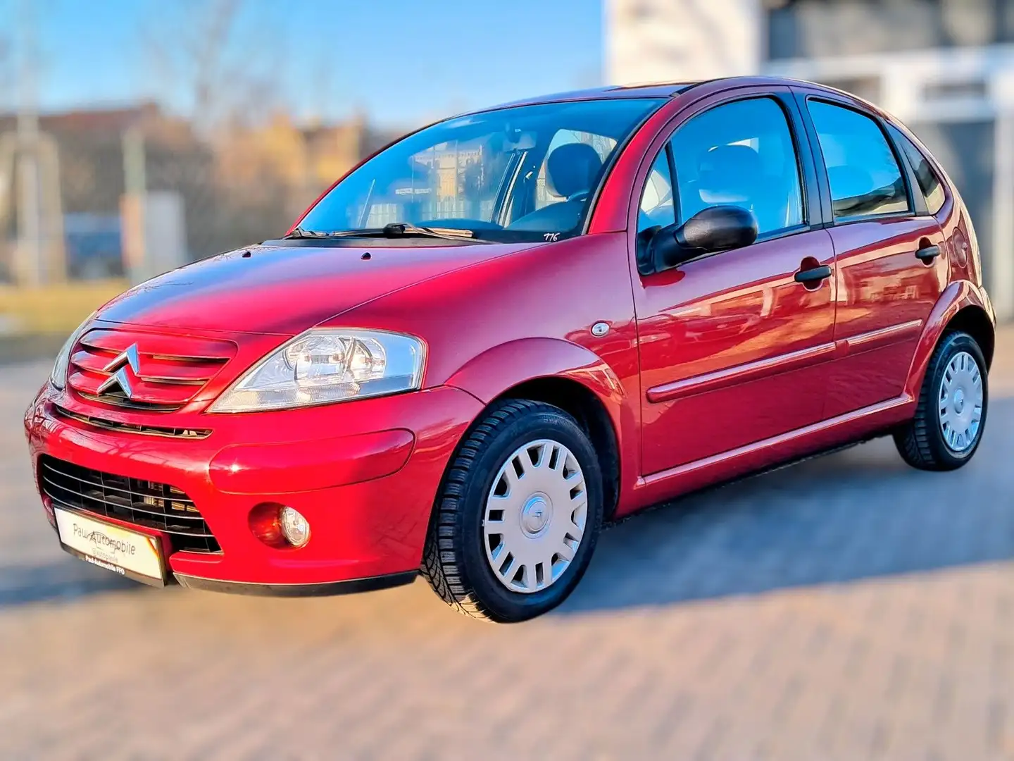 Citroen C3 1.1*TüV NEU*1.Hand*Scheckheft*ToP*Klima* Rot - 2