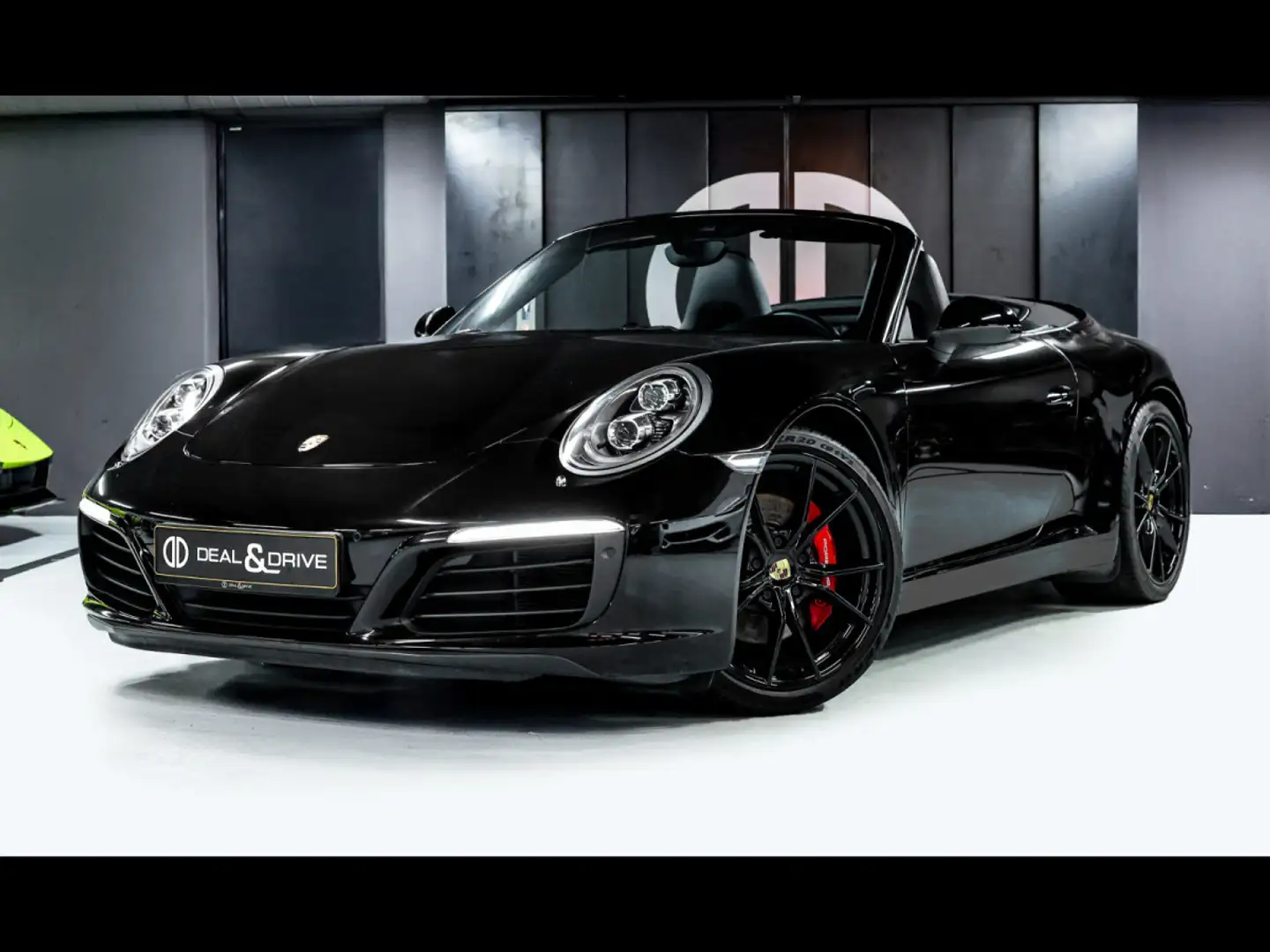 Porsche 911 991.2 CARRERA S CABRIOLET PDK°CHRONO°BOSE°ABGAS Noir - 1