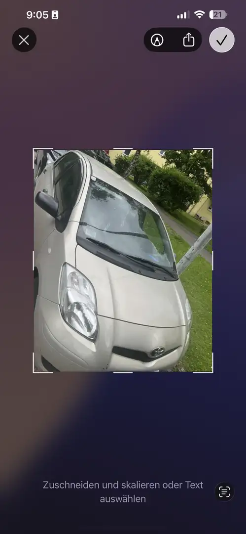 Toyota Yaris Yaris 1,0 VVT-i Luna Luna Grau - 2