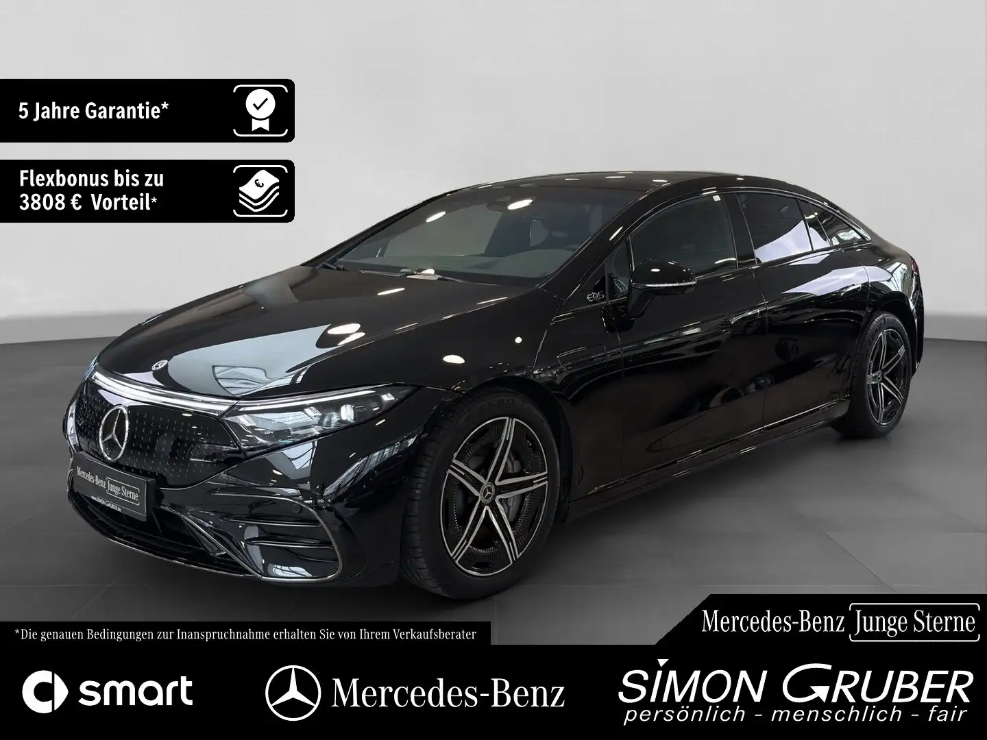 Mercedes-Benz EQS 450 4M AMG Night Premium+ Mod 2025 118Kwh Noir - 1