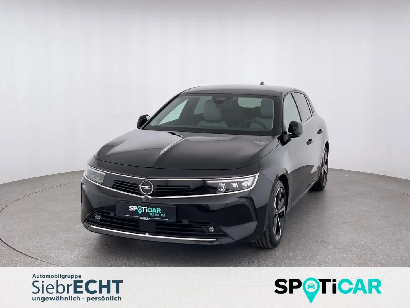 Opel Astra Elegance 1.2*SHZ*RFK*ACC*uvm Schwarz - 1