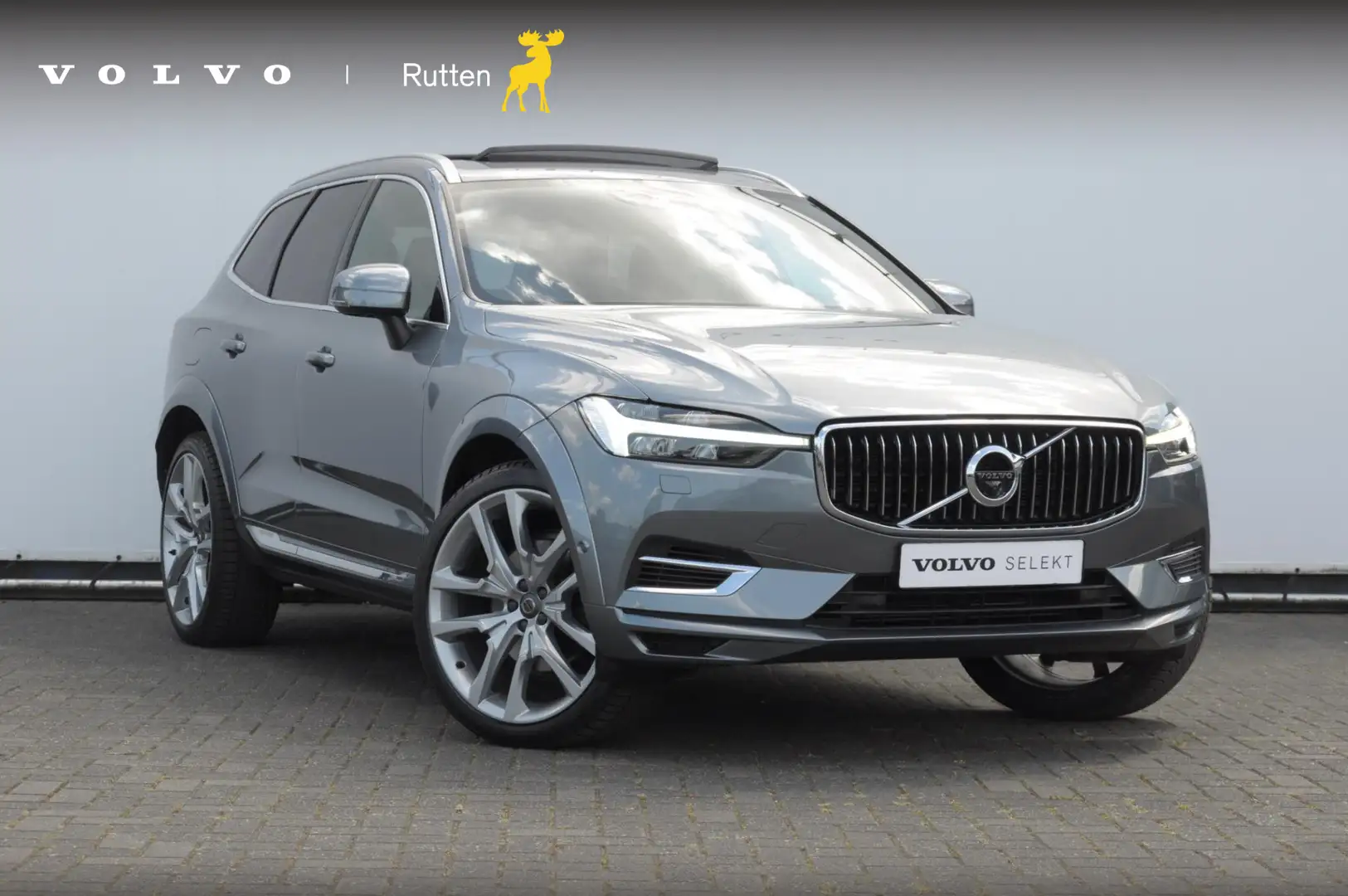 Volvo XC60 T6 340PK Automaat AWD Inscription / Adaptieve crui Grigio - 1