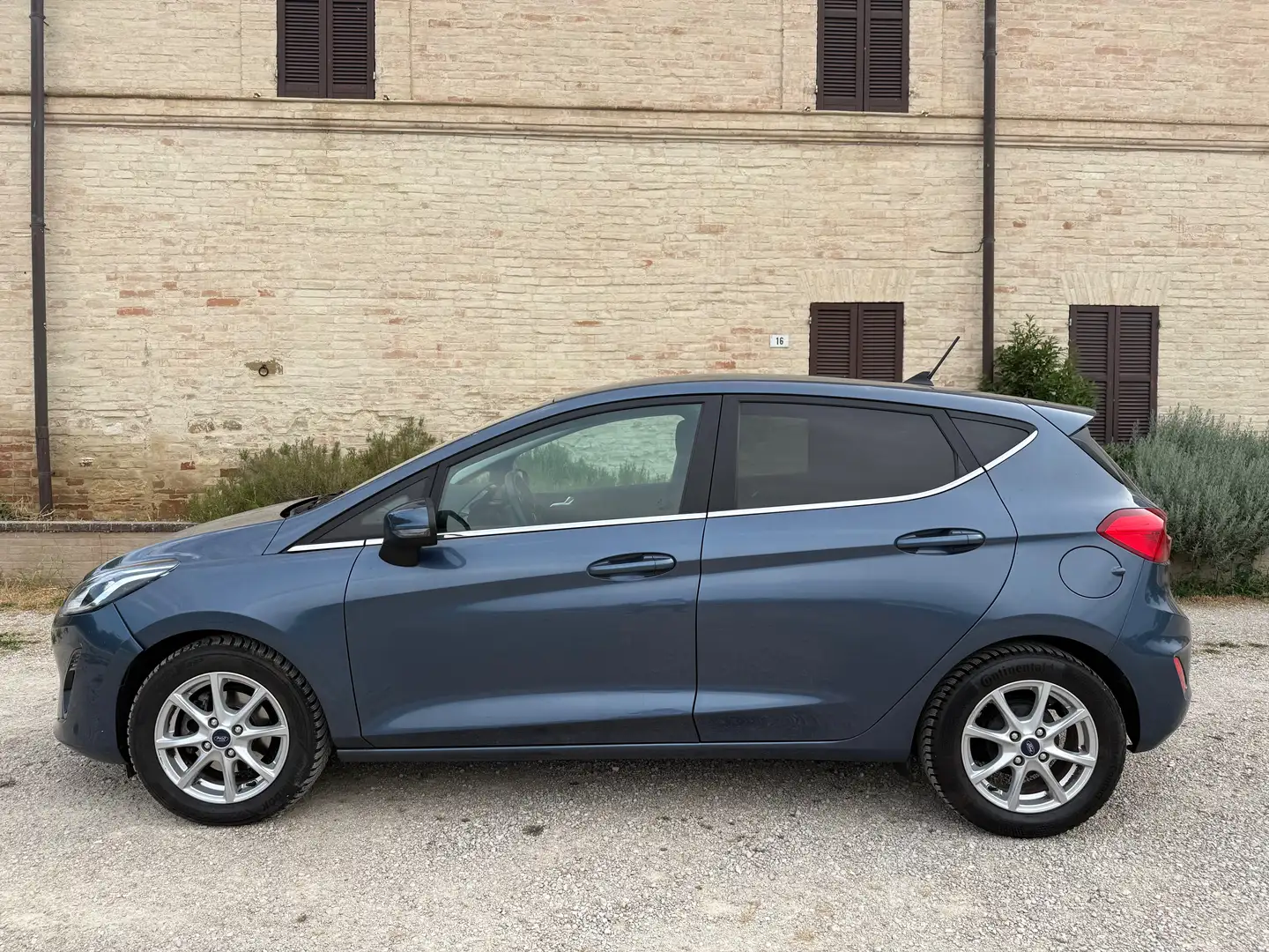 Ford Fiesta Fiesta VII 2017 5p 1.0 ecoboost hybrid Titanium s Blu/Azzurro - 2