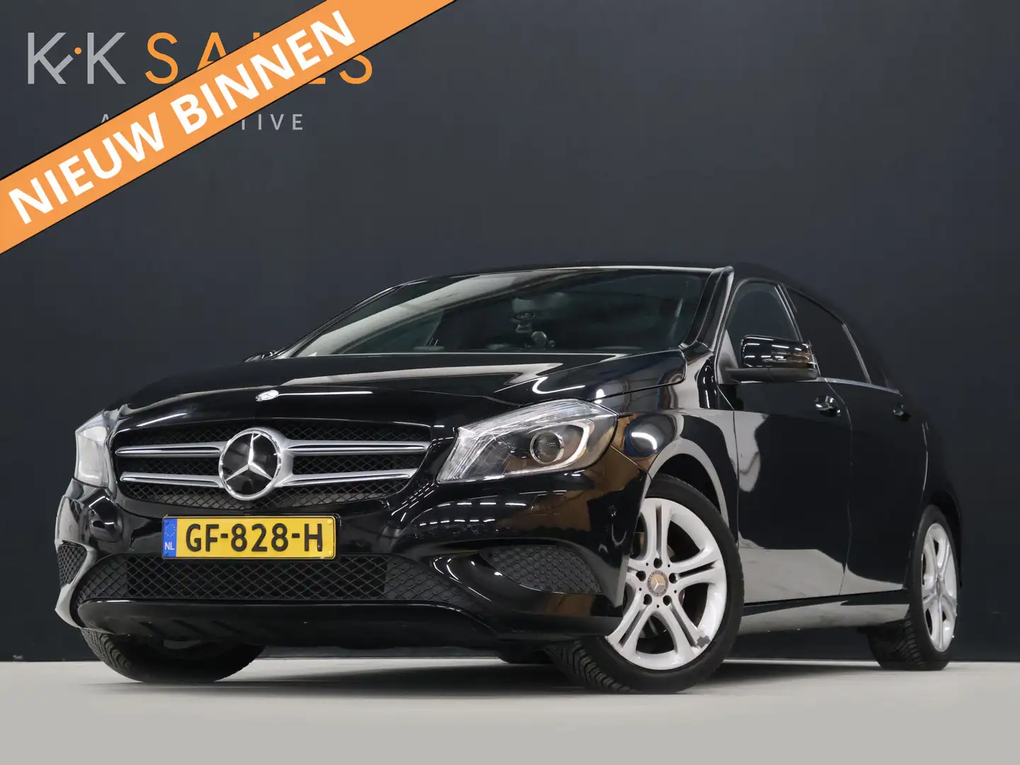 Mercedes-Benz A 180 Ambition [CAMERA, HALF LEDER, CRUISE CONTROL, BLUE Zwart - 1