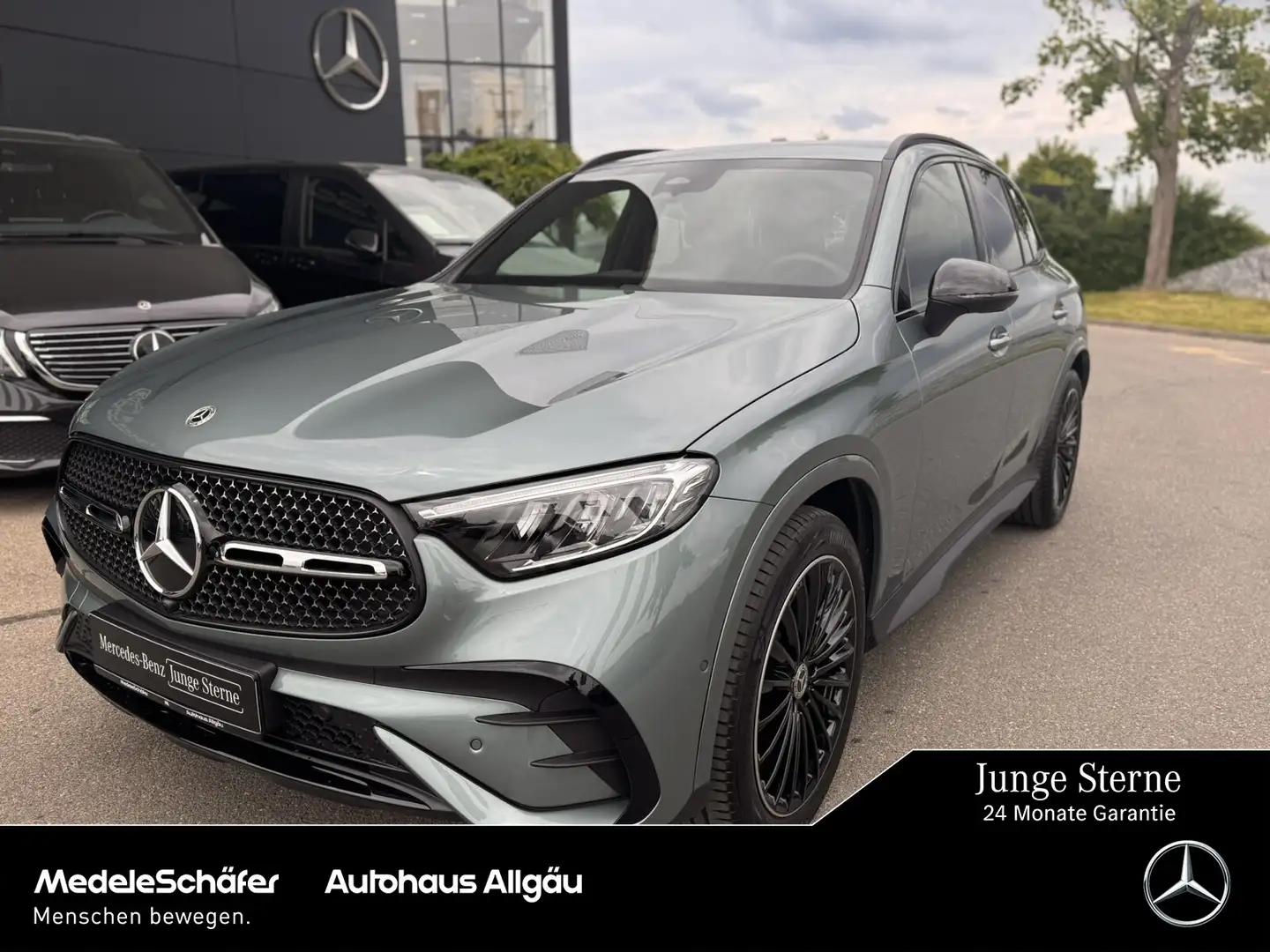 Mercedes-Benz GLC 200 GLC 200 4MATIC AMG Night LED AHK Ambie Kam Distr Plateado - 1