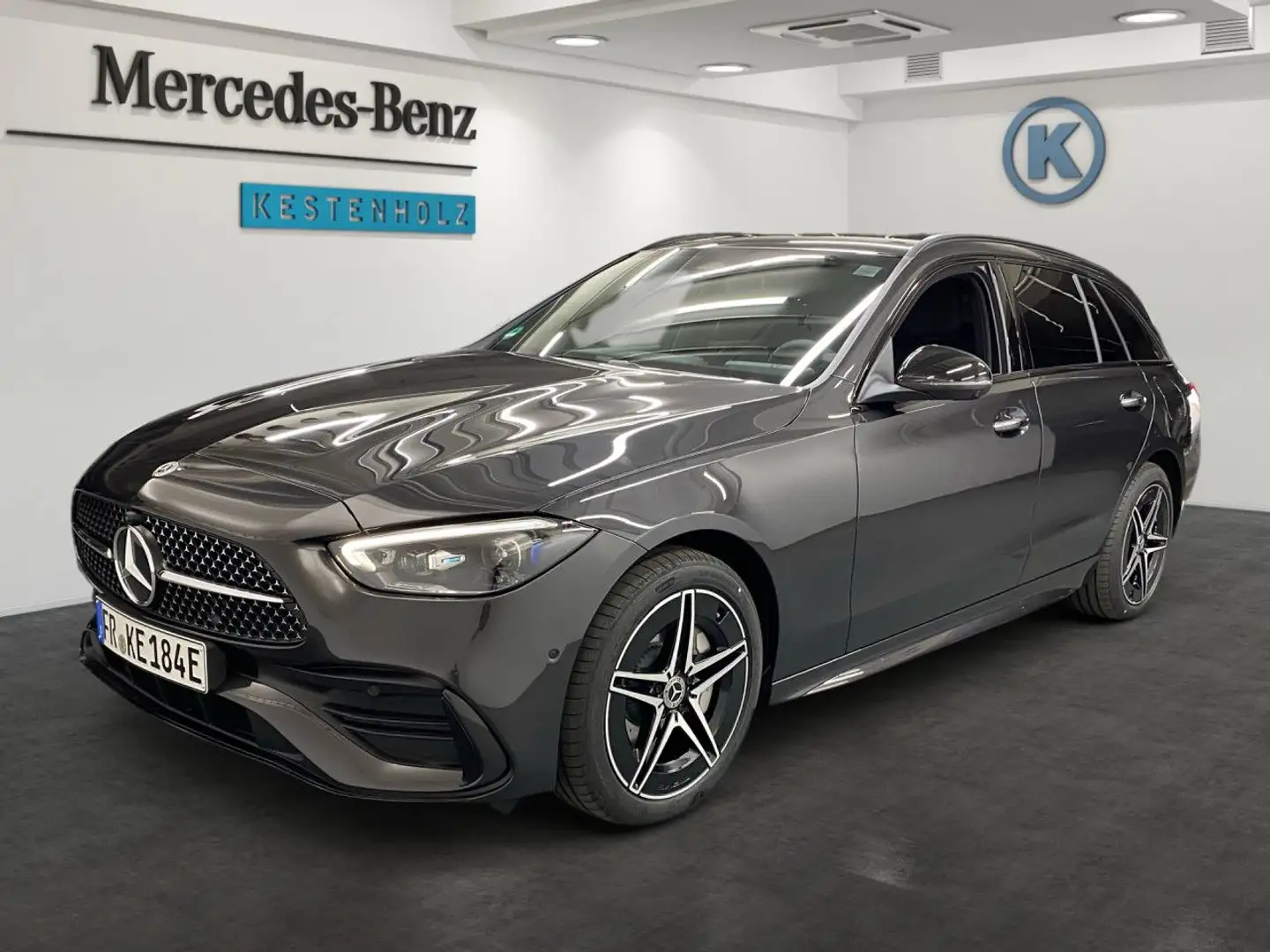 Mercedes-Benz C 300 de T-Modell AMG+AHK+NIGHT+PARK+DISTR+DIGIT Grau - 2