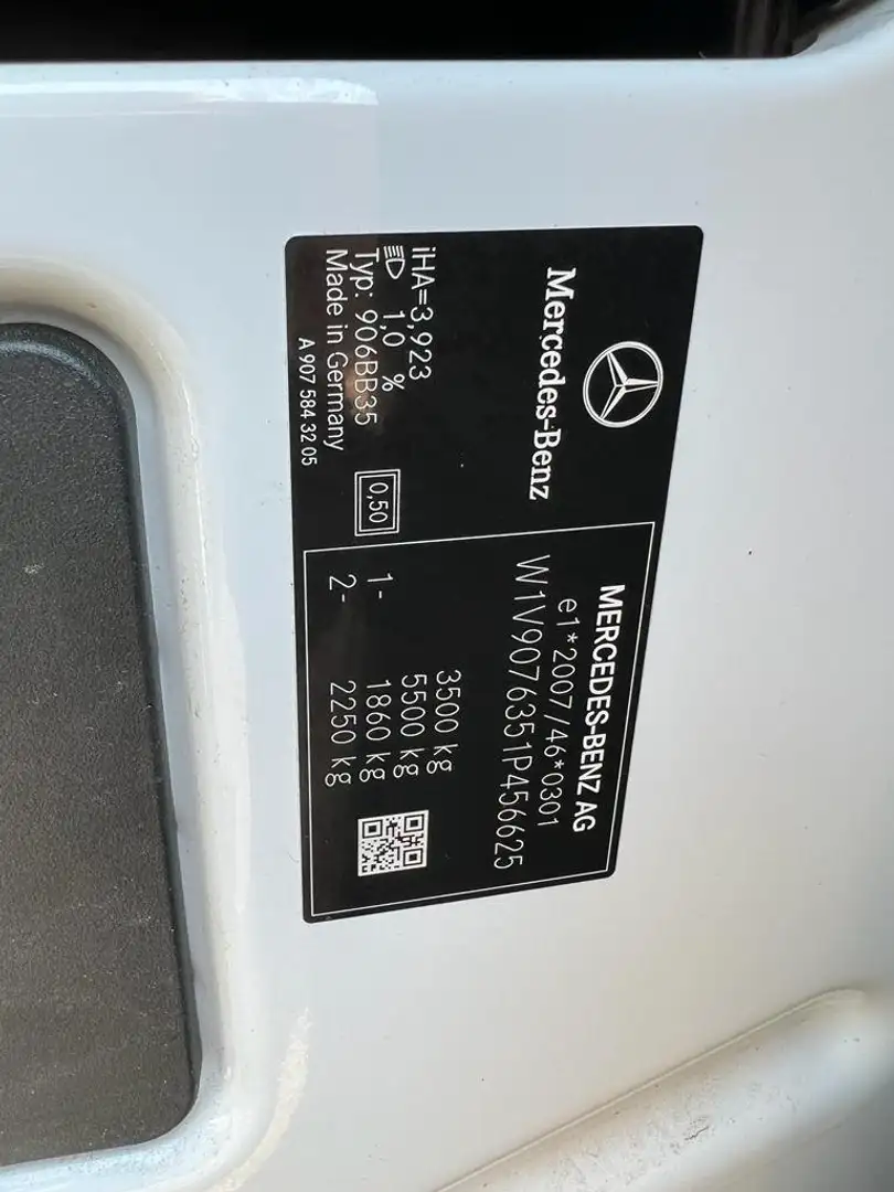 Mercedes-Benz Sprinter 317 L3H2 € 31500 EX BTW Weiß - 2
