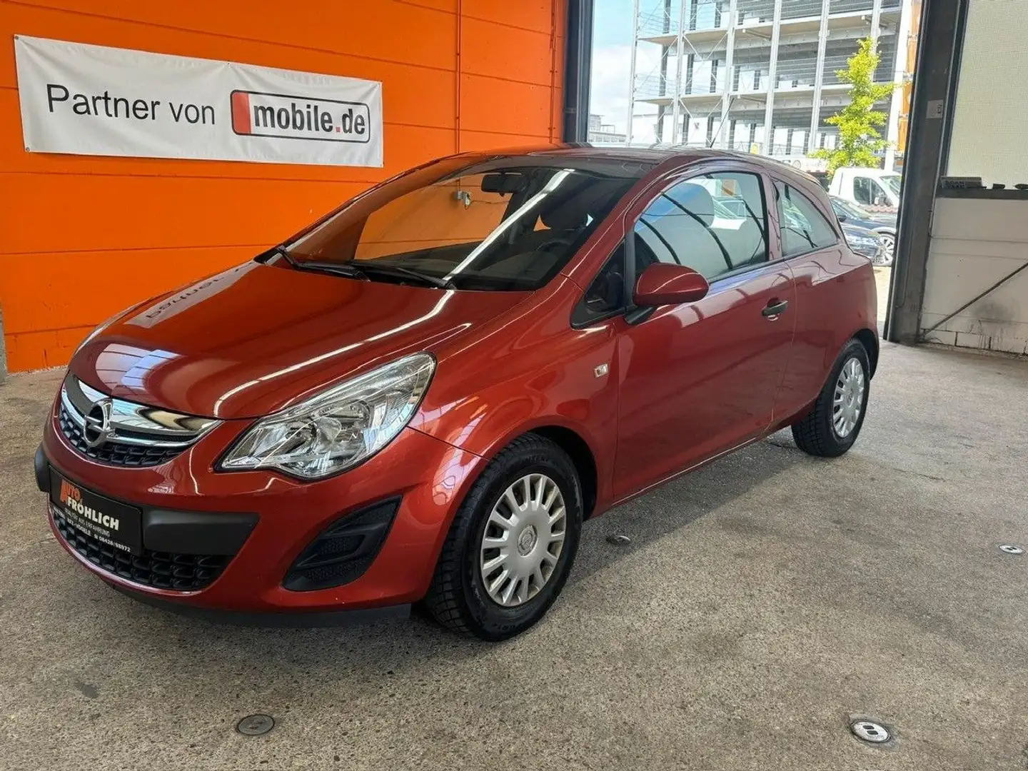 Opel Corsa D Selection Klima TÜV Neu Rot - 1