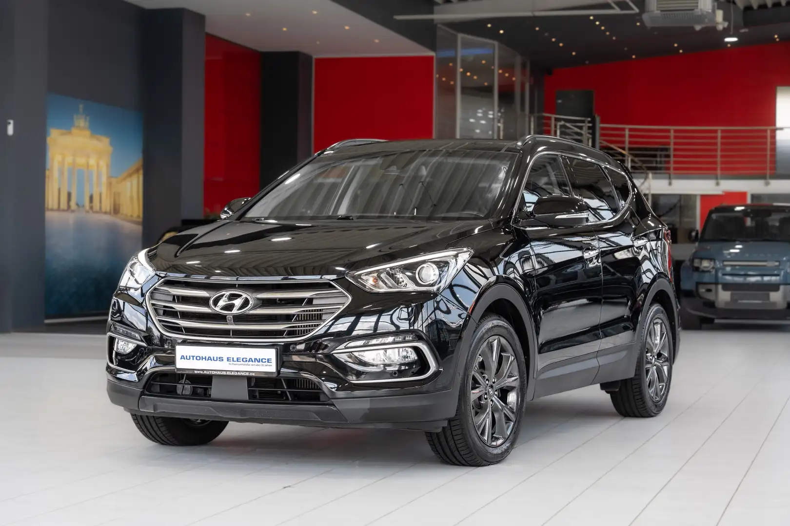 Hyundai SANTA FE blue Style 4WD*LEDER*360*PANO*INFINITY Schwarz - 1