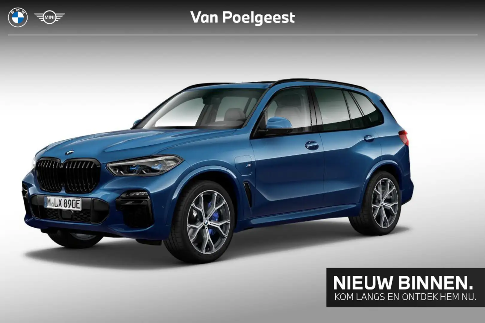 BMW X5 xDrive45e High Executive M-Sport 21 Inch / Comfort Blau - 1