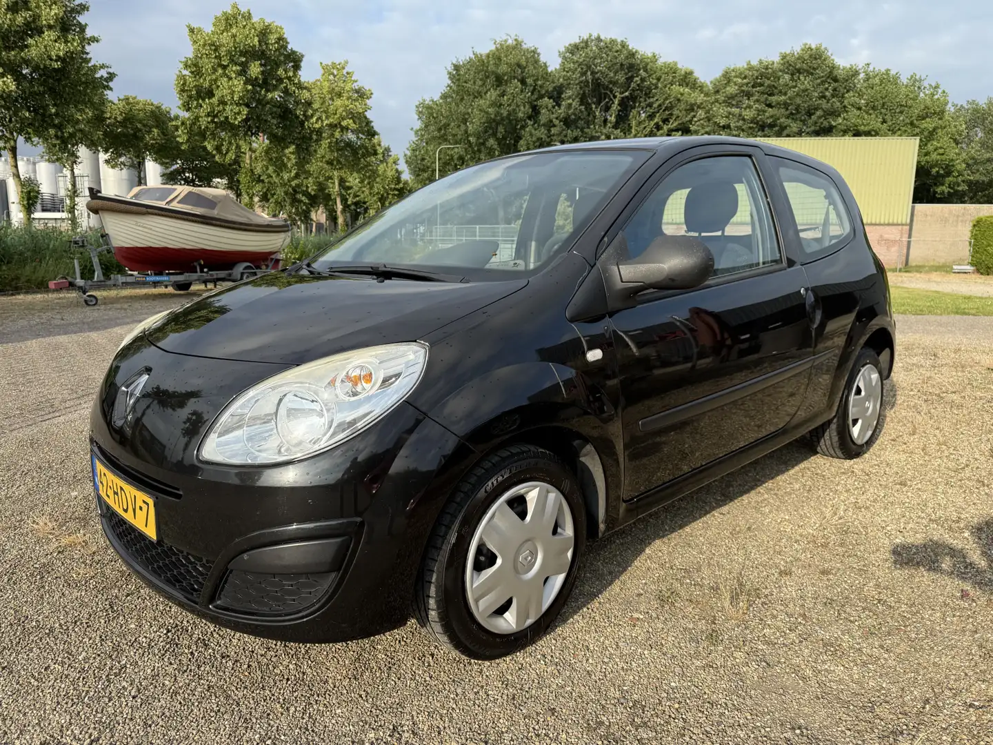 Renault Twingo 1.2 Authentique. Airco ,electr pakket!! Zwart - 1