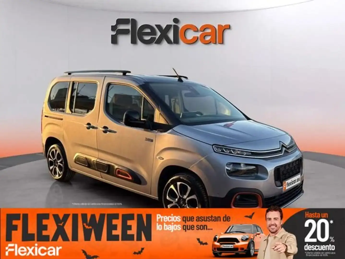 Citroen Berlingo Talla XL BlueHDi 100 S&S FEEL Gris - 1