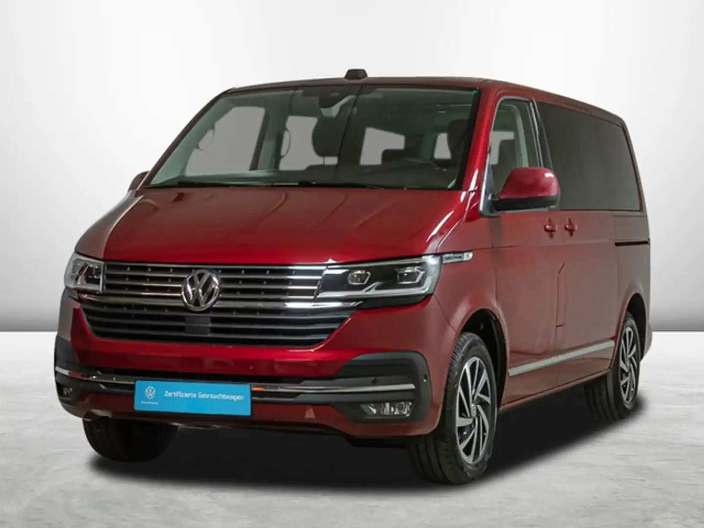 Volkswagen T6.1 Multivan 2.0 TDI DSG Cruise WZH NAVI LED Červená - 2
